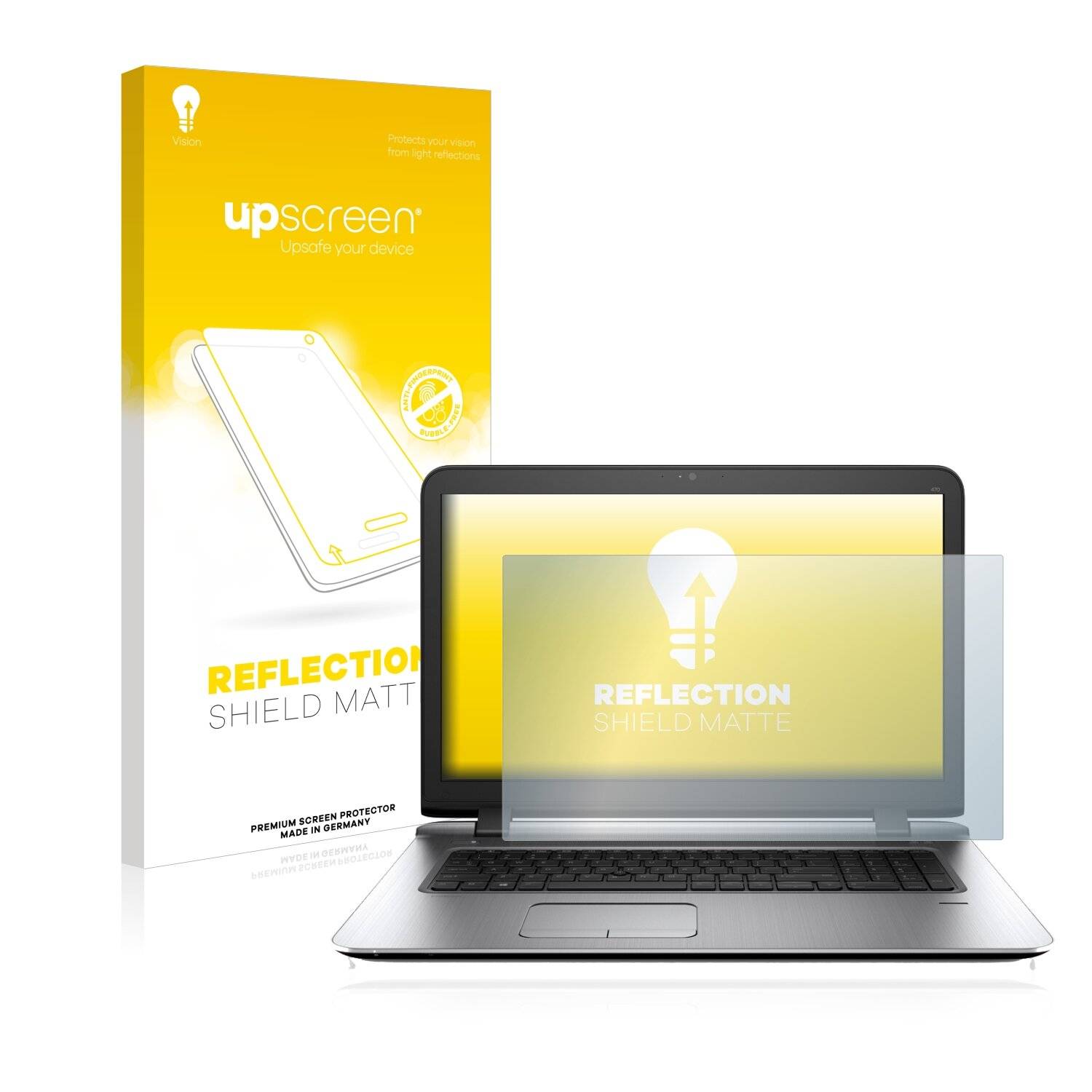 upscreen Reflection Shield Matte Premium Displayschutzfolie für HP ProBook 470