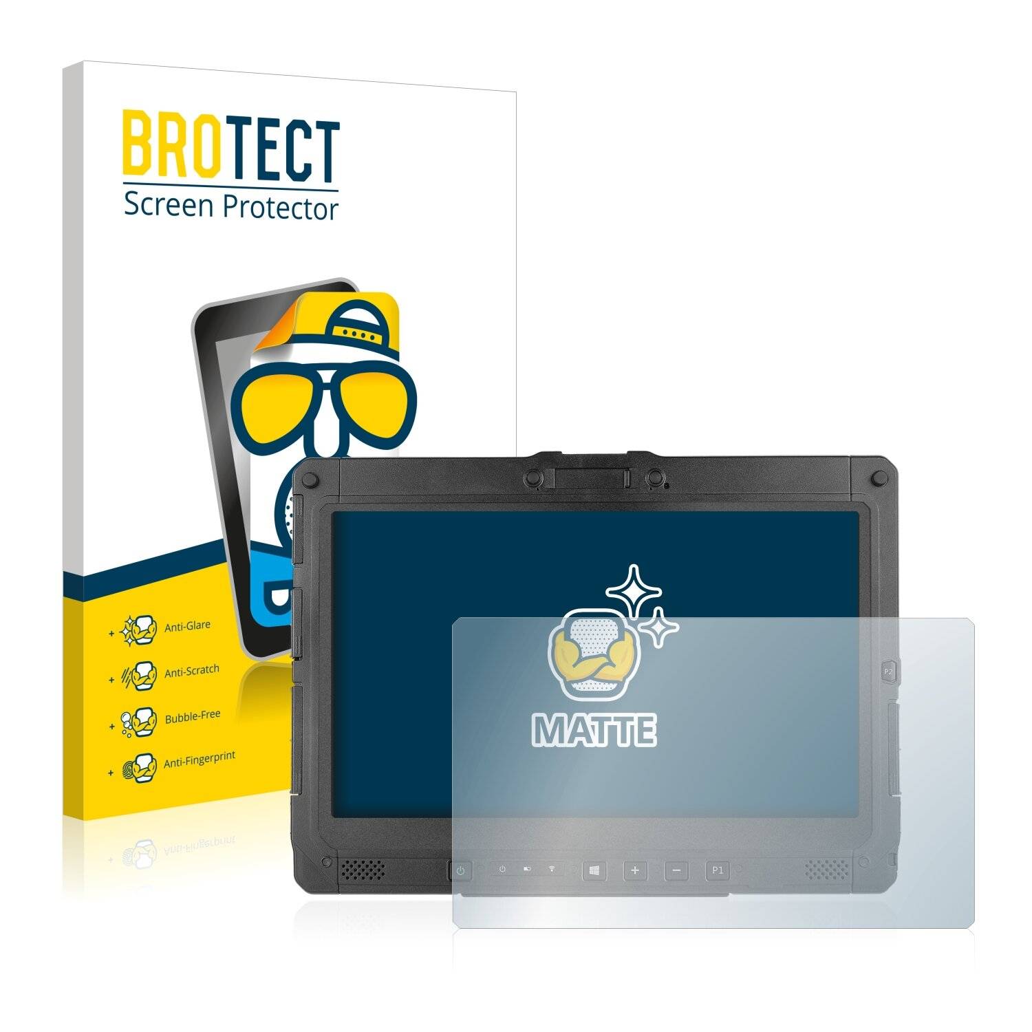 BROTECT Matte Displayschutzfolie für Getac K120 G2 - Entspiegelt,