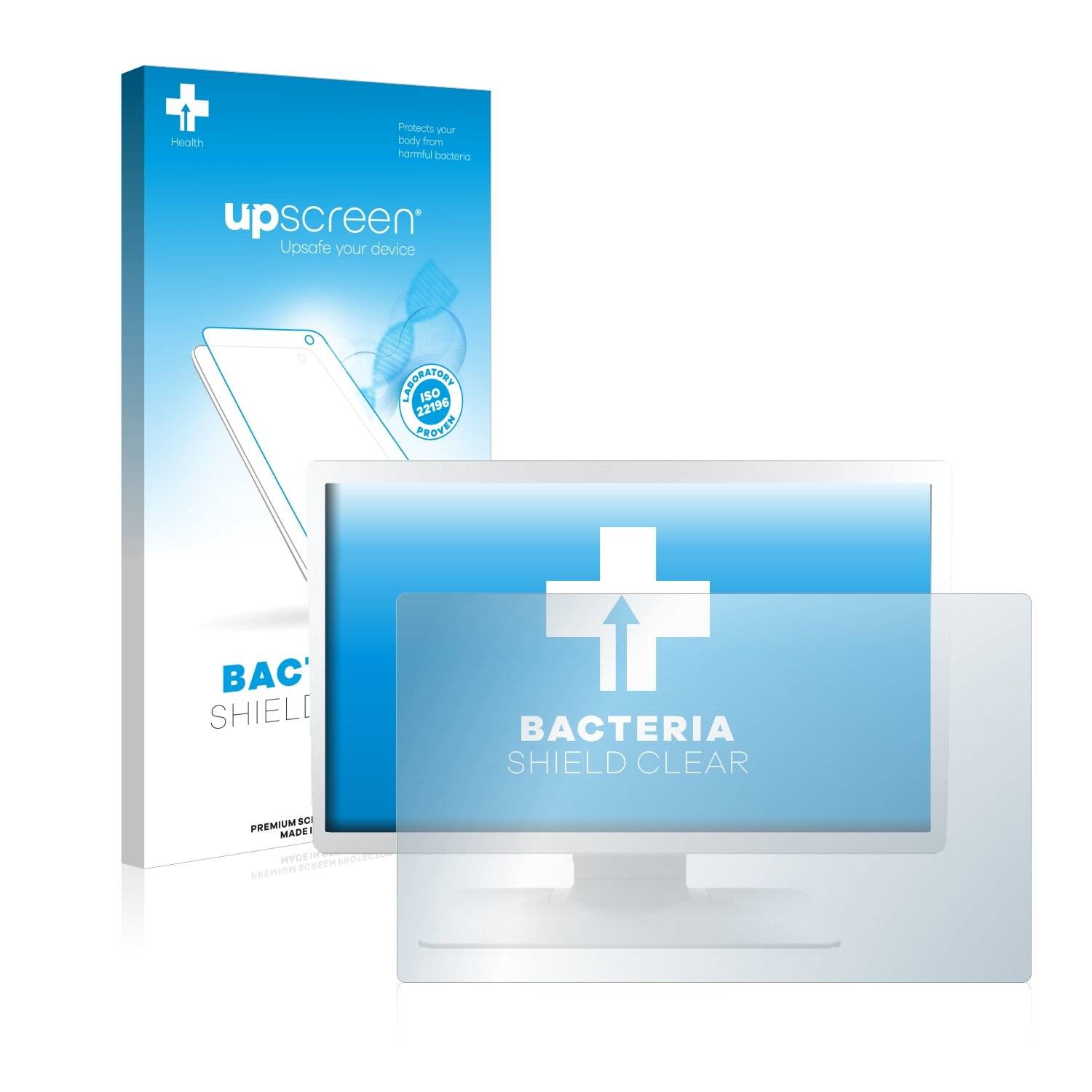 upscreen Bacteria Shield Clear Premium Antibakterielle Displayschutzfolie für Elo