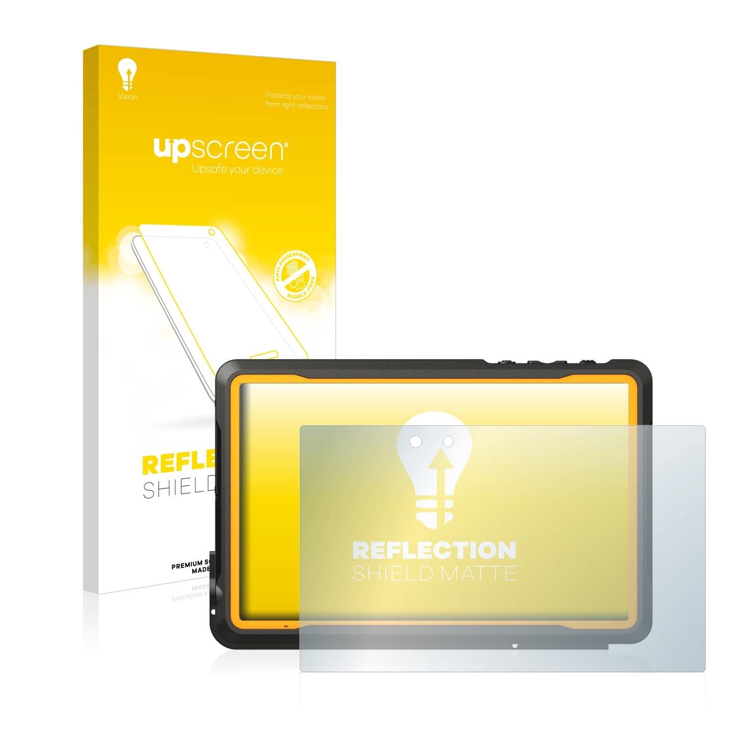 upscreen Reflection Shield Matte Premium Displayschutzfolie für Getac ZX70