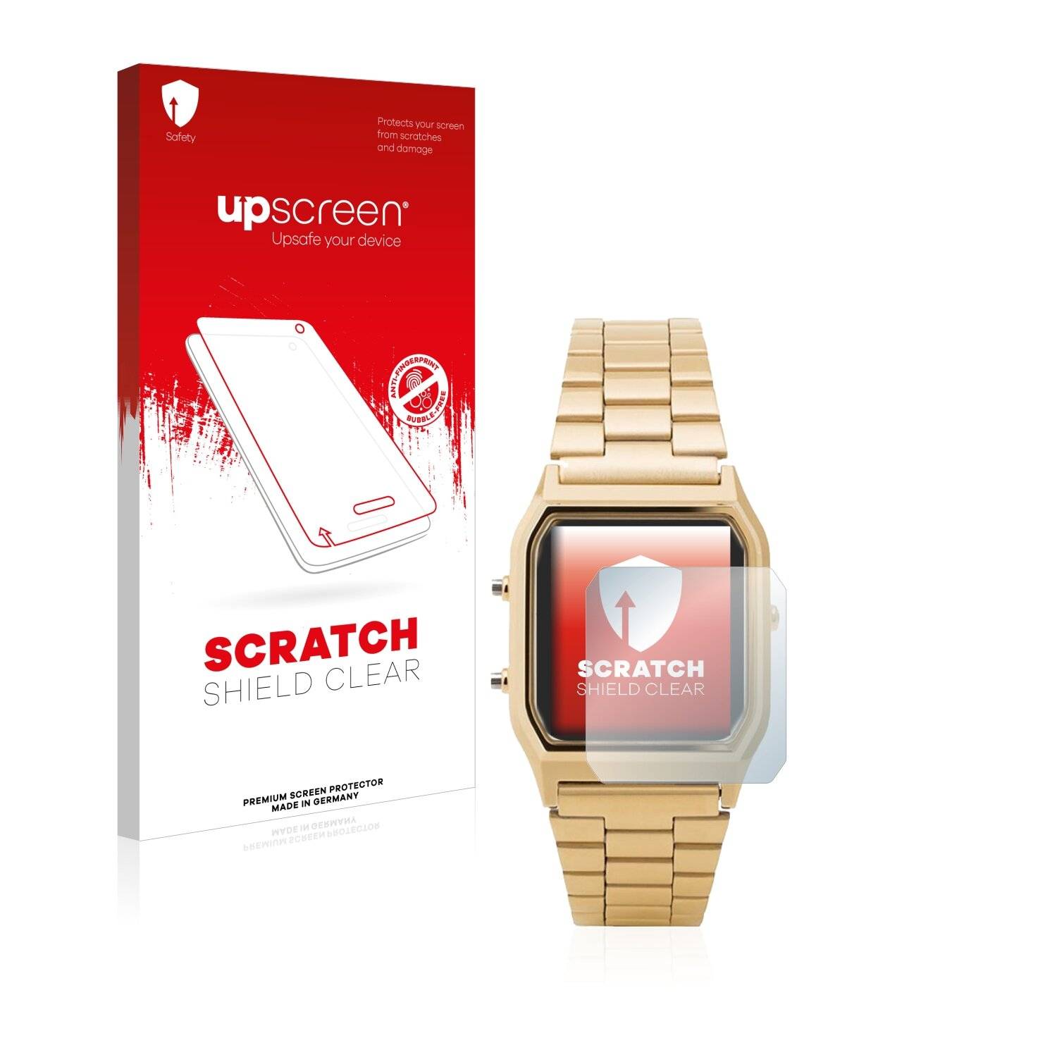 upscreen Scratch Shield Clear Premium Displayschutzfolie für Casio