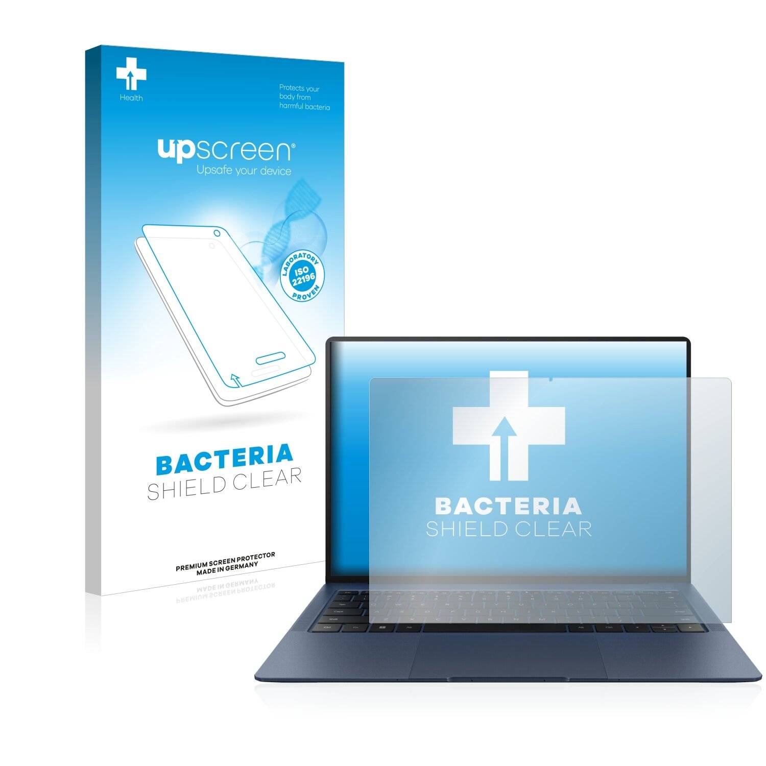 upscreen Bacteria Shield Clear Premium Antibakterielle Displayschutzfolie für Huawei