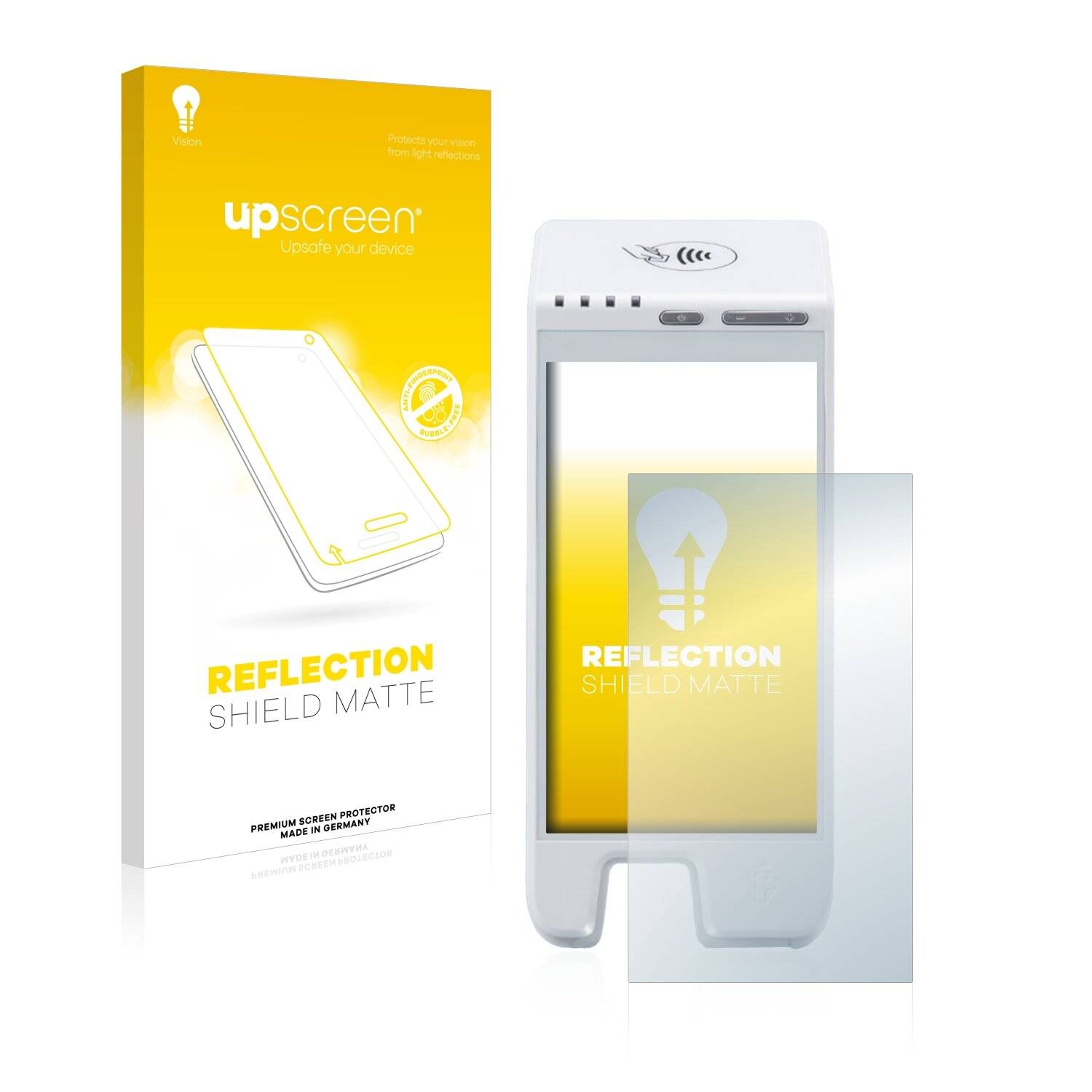 upscreen Reflection Shield Matte Premium Displayschutzfolie für Pax
