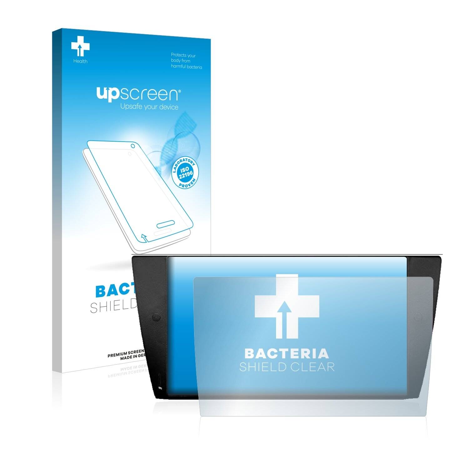 upscreen Bacteria Shield Clear Premium Antibakterielle Displayschutzfolie für Eonon