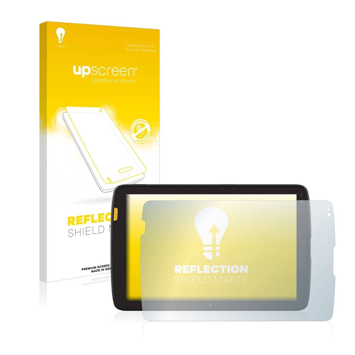 upscreen Reflection Shield Matte Premium Displayschutzfolie für Zebra ET 40/45