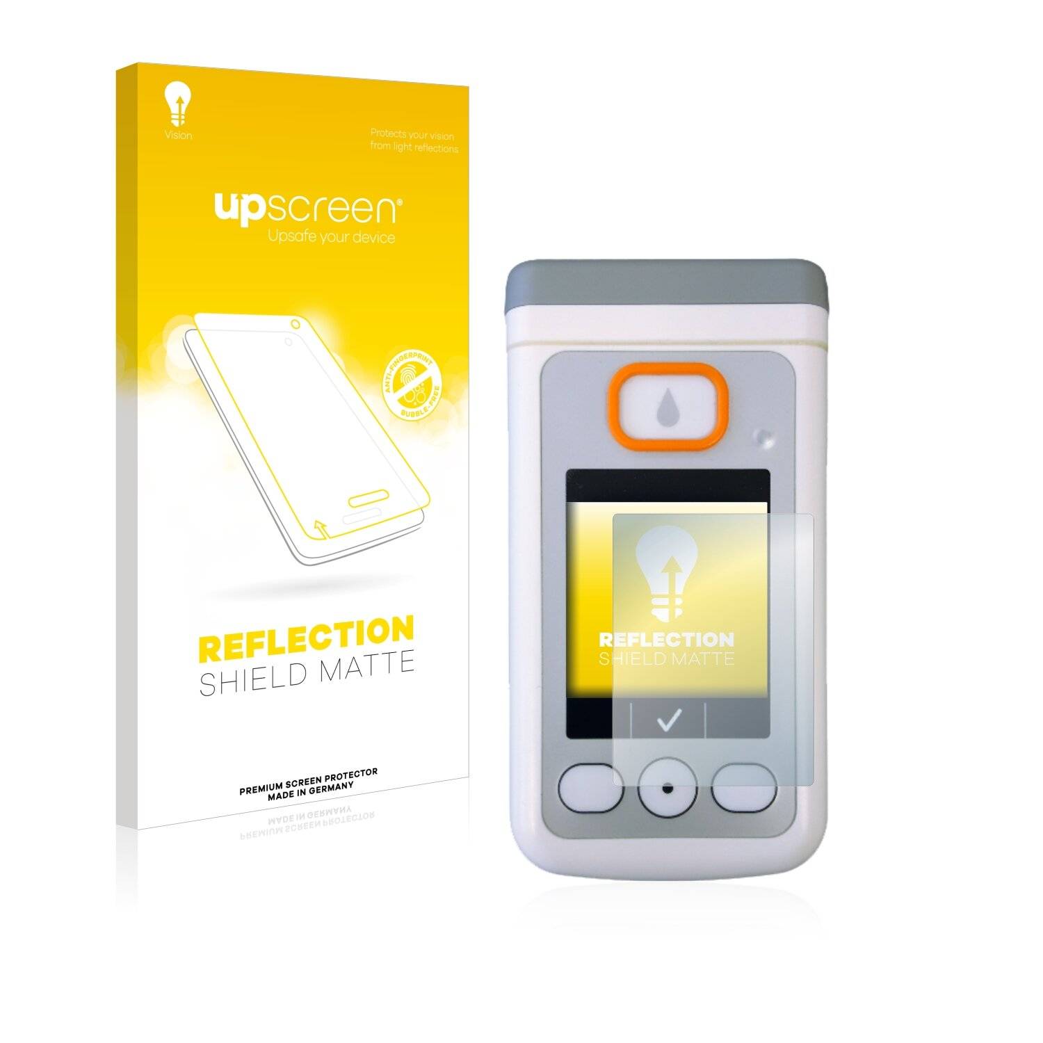 upscreen Reflection Shield Matte Premium Displayschutzfolie für D-mine