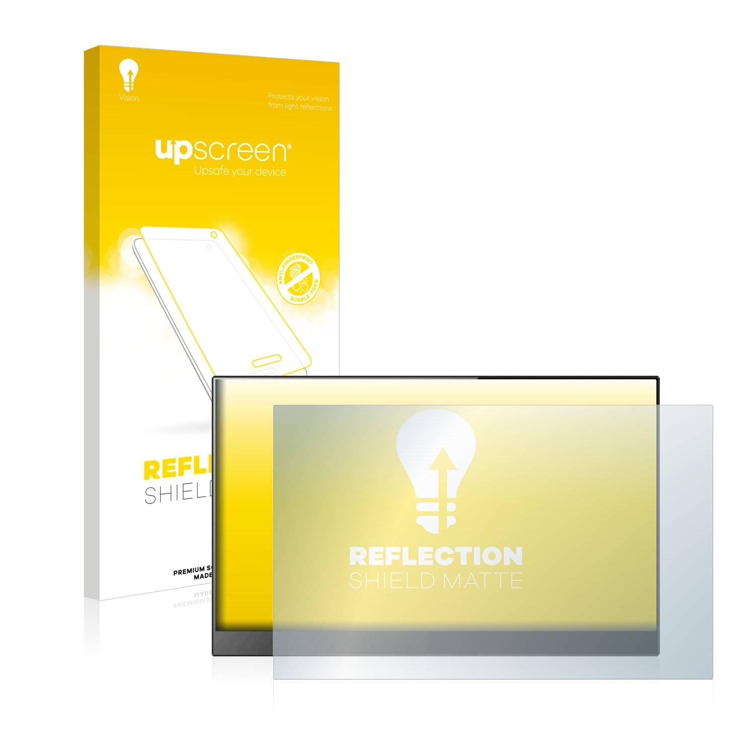 upscreen Reflection Shield Matte Premium Displayschutzfolie für Hannspree