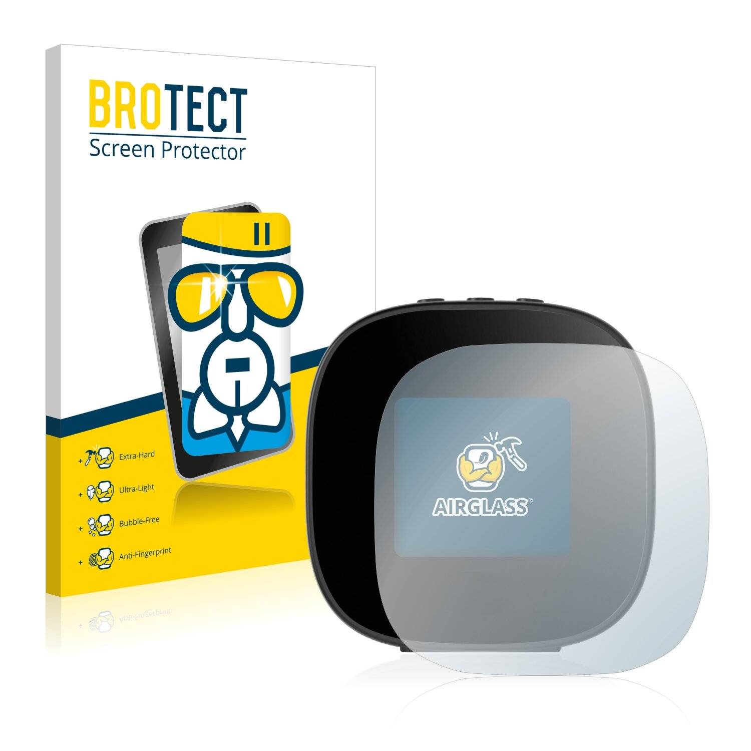 BROTECT AirGlass Schutzglas Folie für Hama