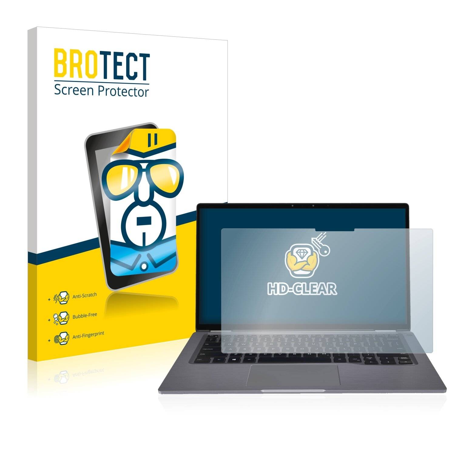 BROTECT HD-Clear Displayschutzfolie für Dell Latitude