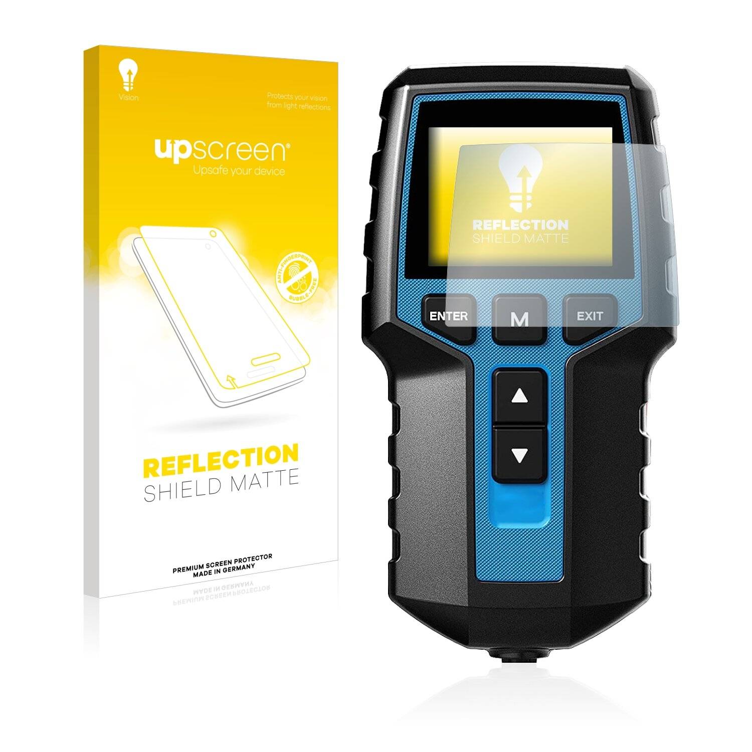 upscreen Reflection Shield Matte Premium Displayschutzfolie für Topdon