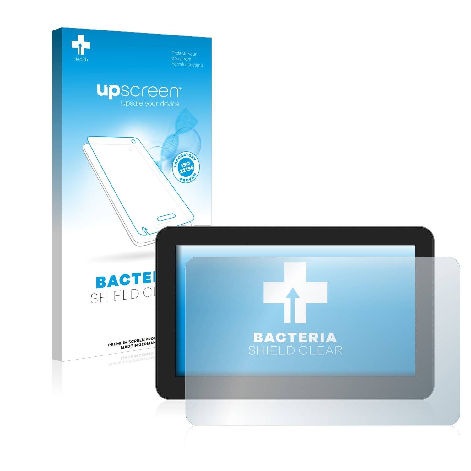 upscreen Bacteria Shield Clear Premium Antibakterielle Displayschutzfolie für XP-Pen Artist