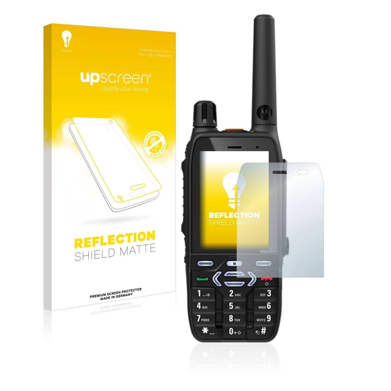 upscreen Reflection Shield Matte Premium Displayschutzfolie für Motorola