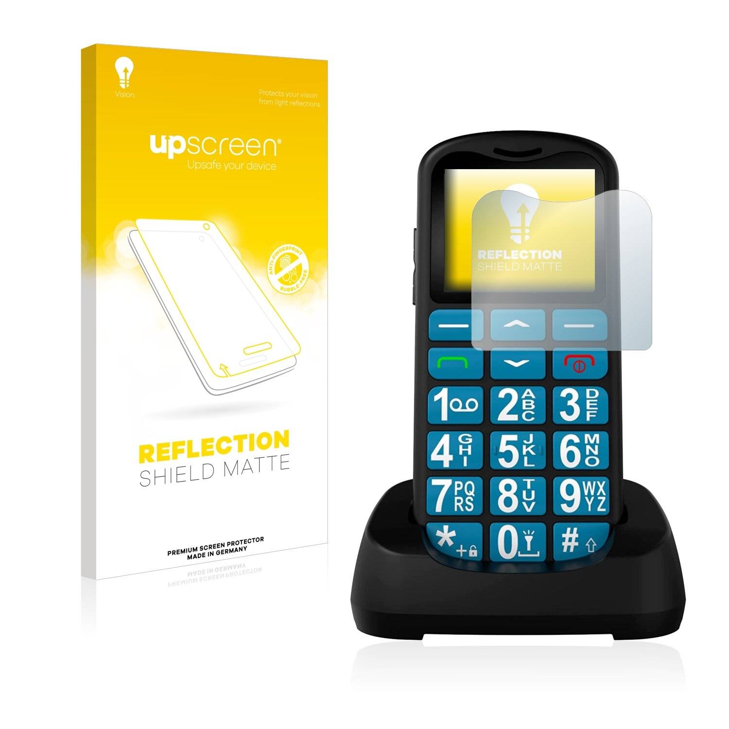 upscreen Schutzfolie für Uleway G180 Folie Matt Entspiegelt Anti-Reflex