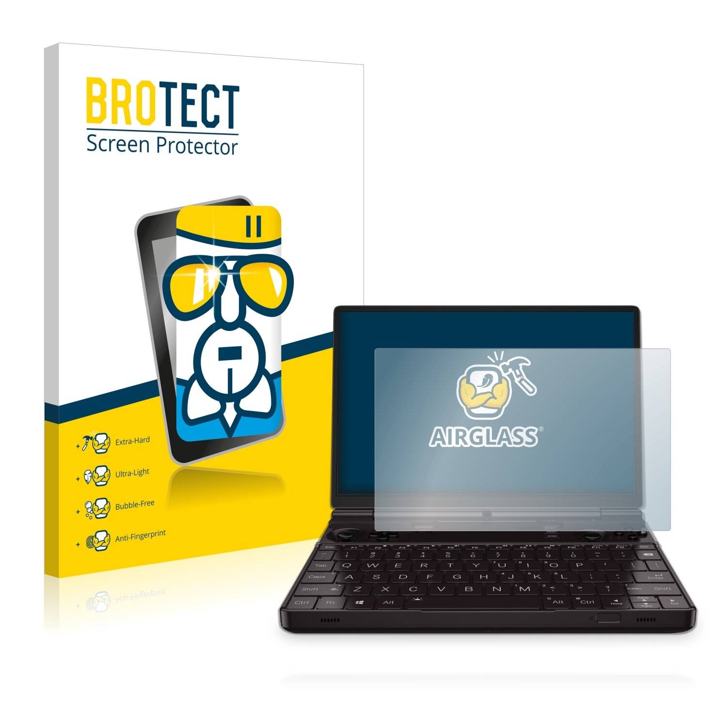 BROTECT AirGlass Schutzglas Folie für GPD Win Max