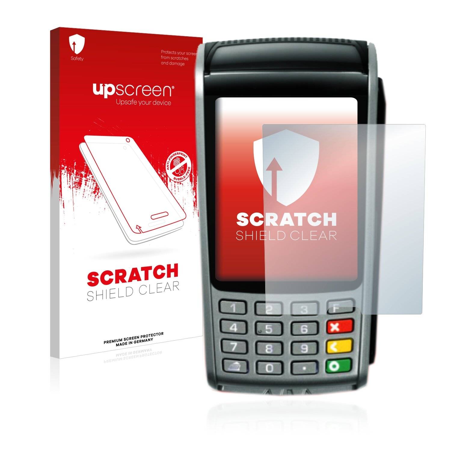 upscreen Scratch Shield Clear Premium Displayschutzfolie für Ingenico iWL