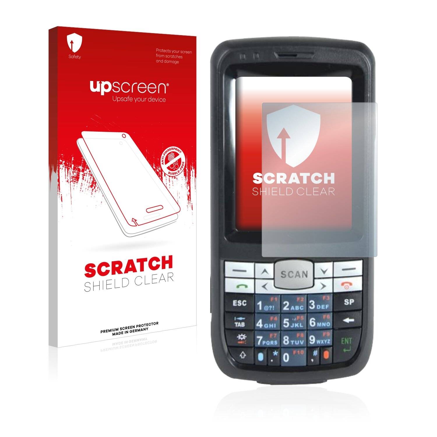 upscreen Scratch Shield Clear Premium Displayschutzfolie für Honeywell Dolphin