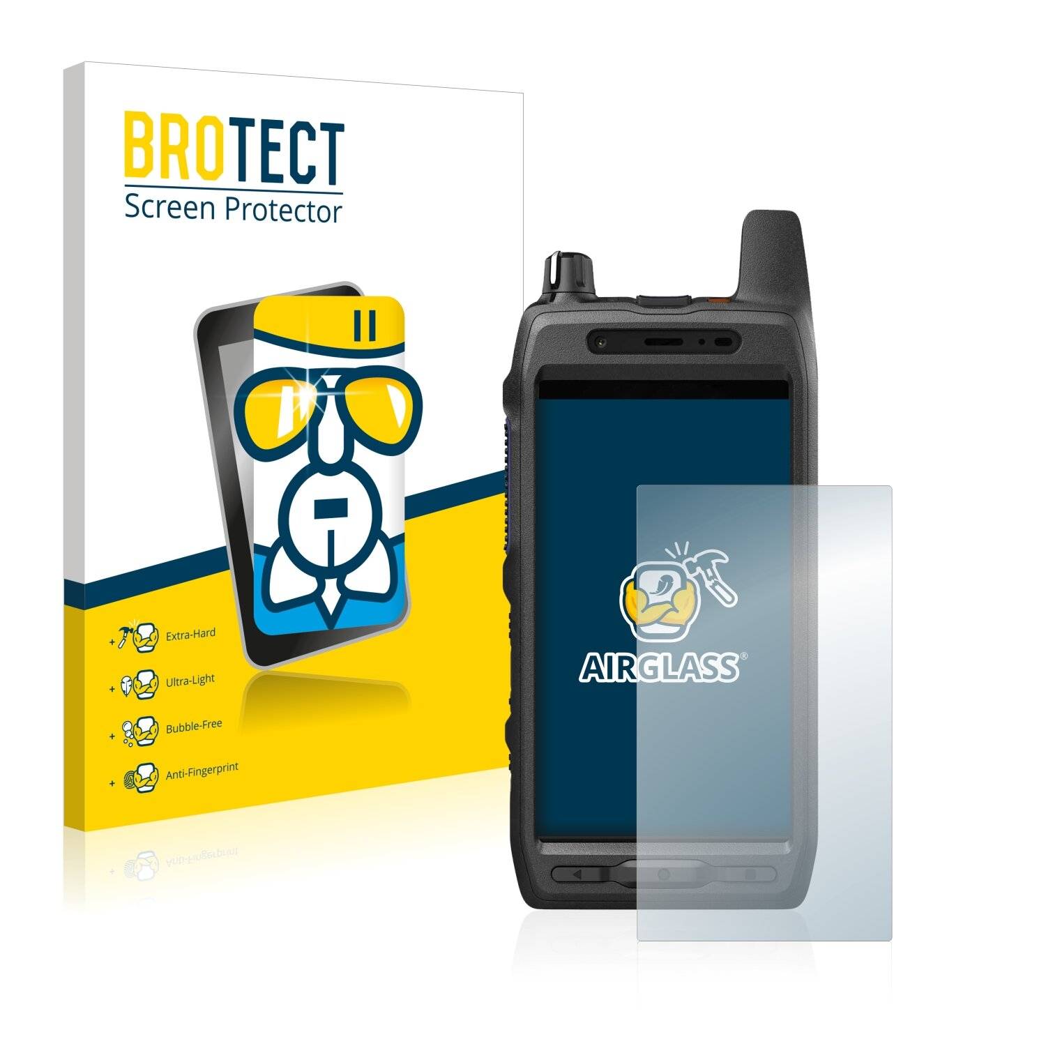 BROTECT AirGlass Schutzglas Folie für Motorola Evolve