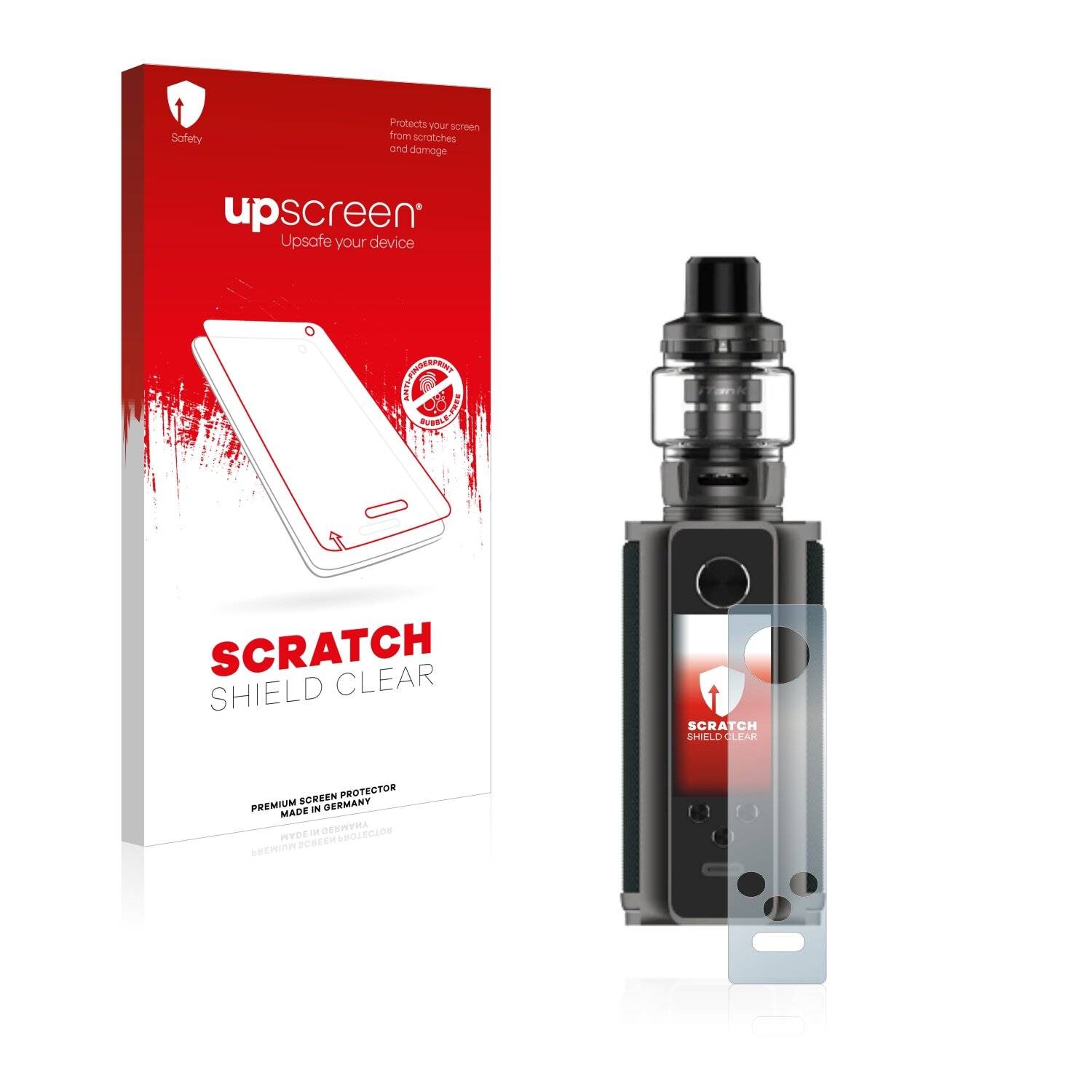 upscreen Scratch Shield Clear Premium Displayschutzfolie für Vaporesso Target 200