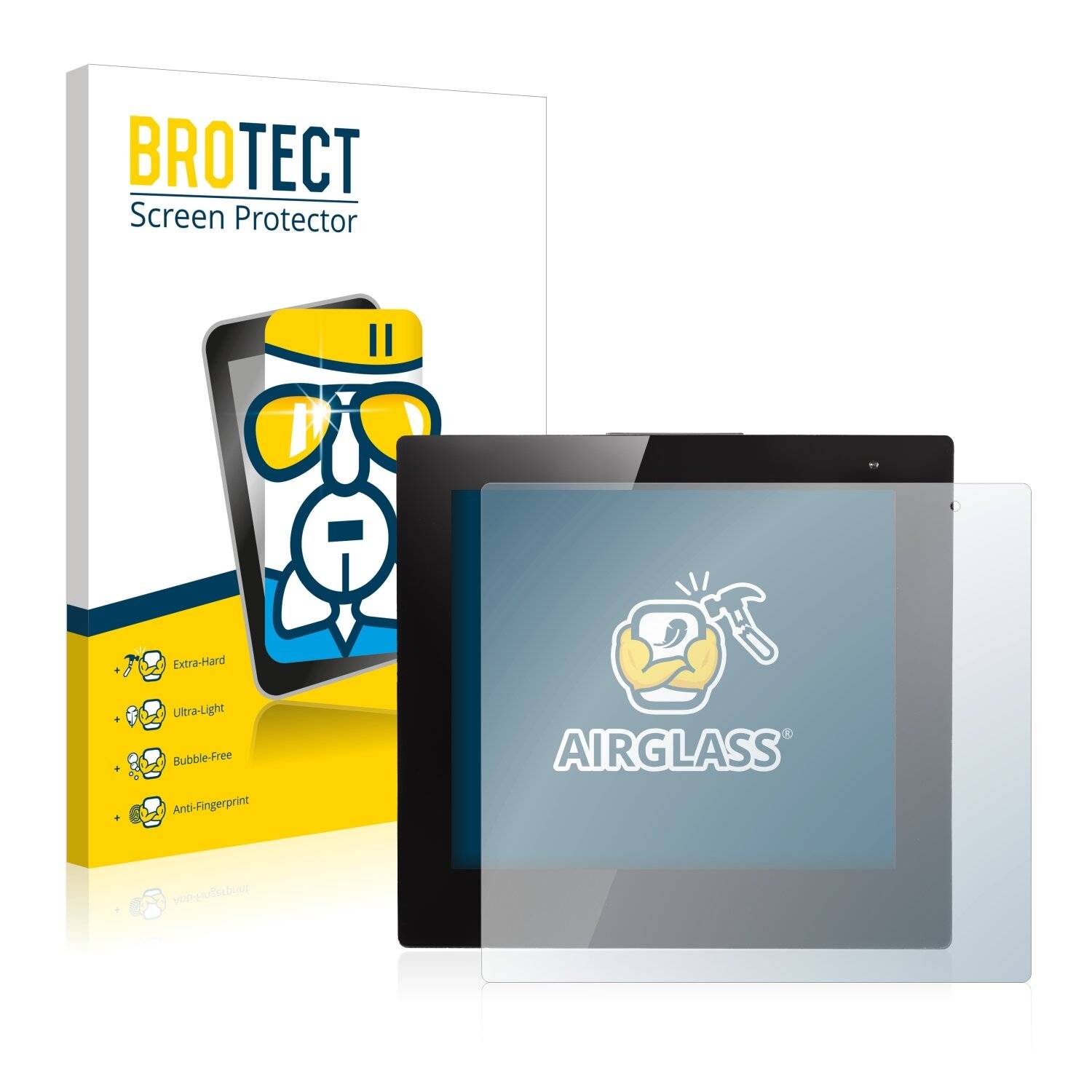 BROTECT AirGlass Schutzglas Folie für Bresser Quadro Neo C Thermo- und