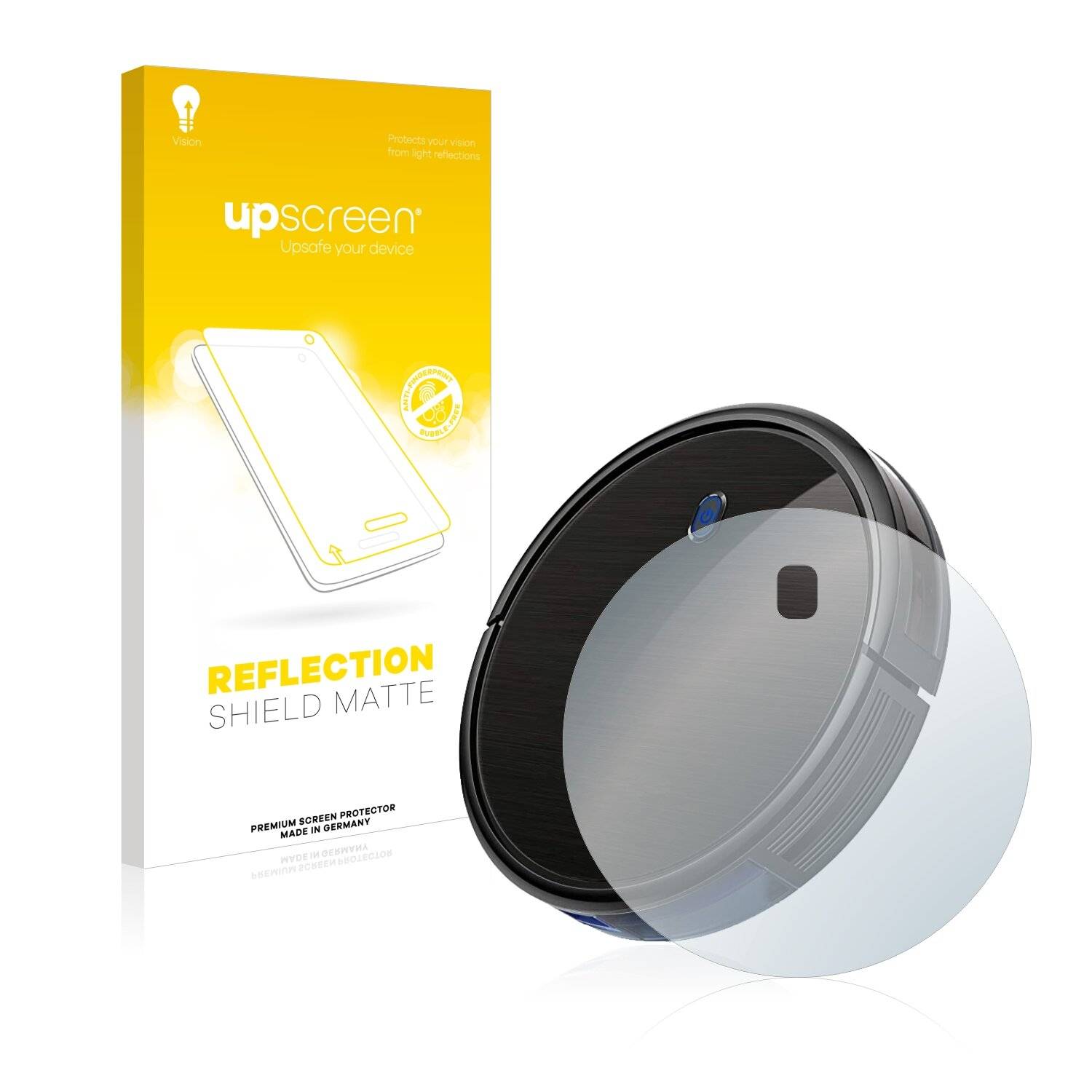 upscreen Reflection Shield Matte Premium Displayschutzfolie für eufy RoboVac
