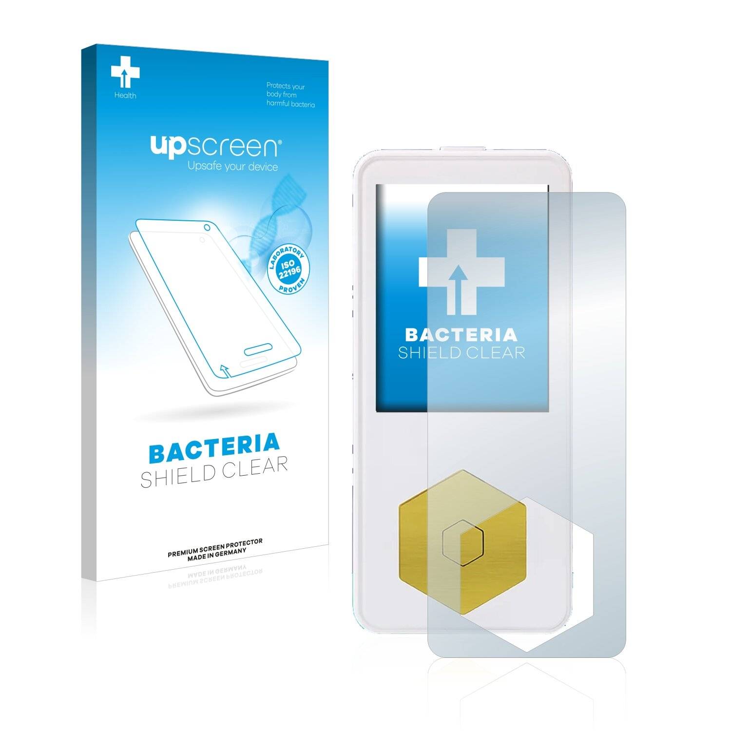 upscreen Bacteria Shield Clear Premium Antibakterielle Displayschutzfolie für Kaleido