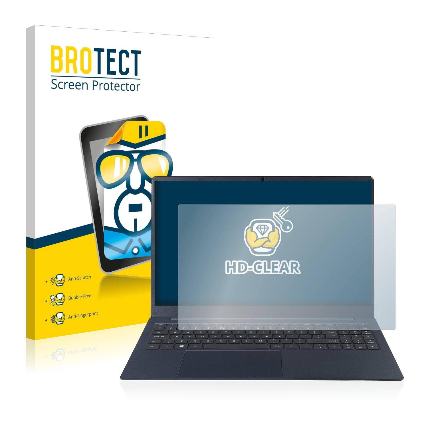BROTECT HD-Clear Displayschutzfolie für Dynabook Satellite Pro