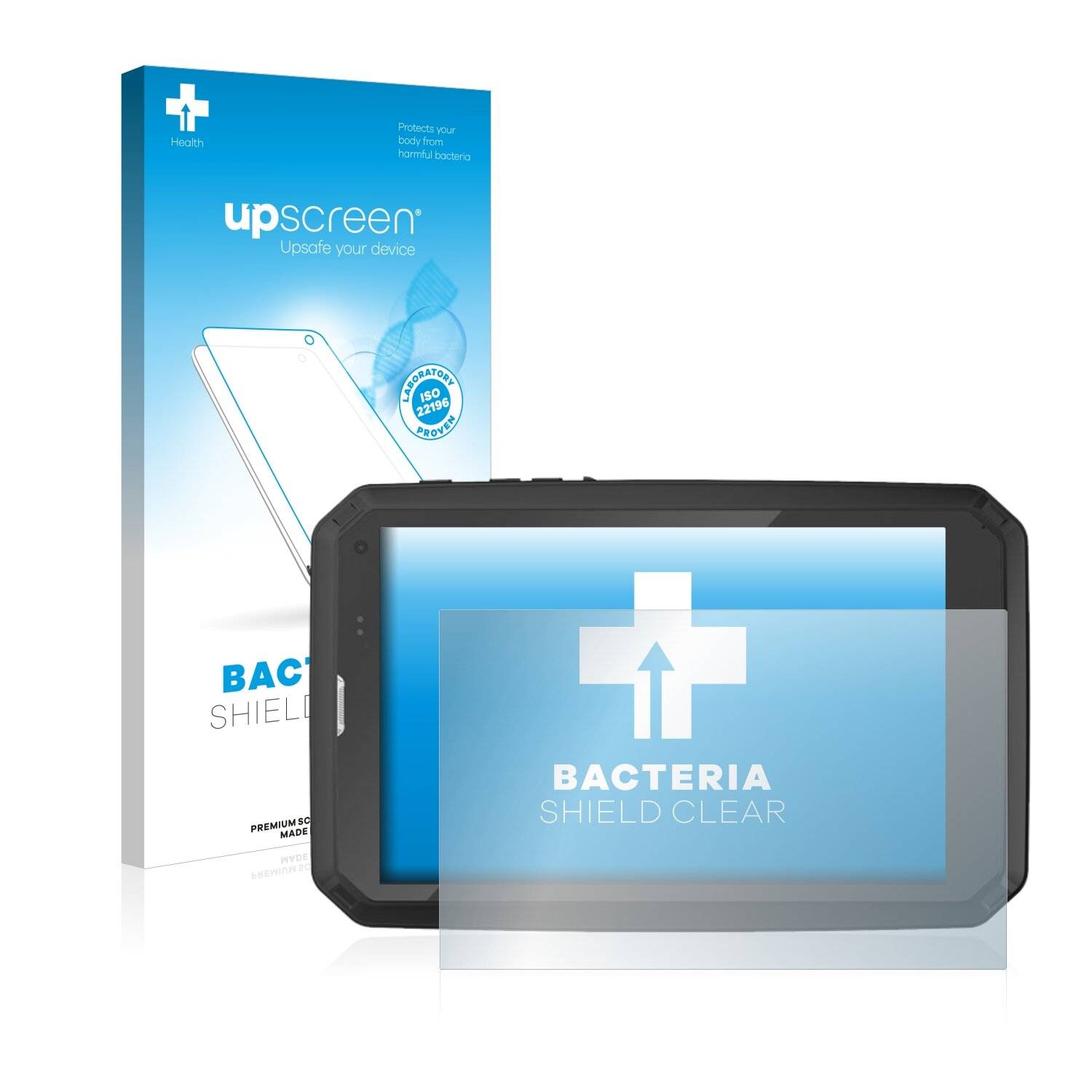 upscreen Bacteria Shield Clear Premium Antibakterielle Displayschutzfolie für Highton HR841B