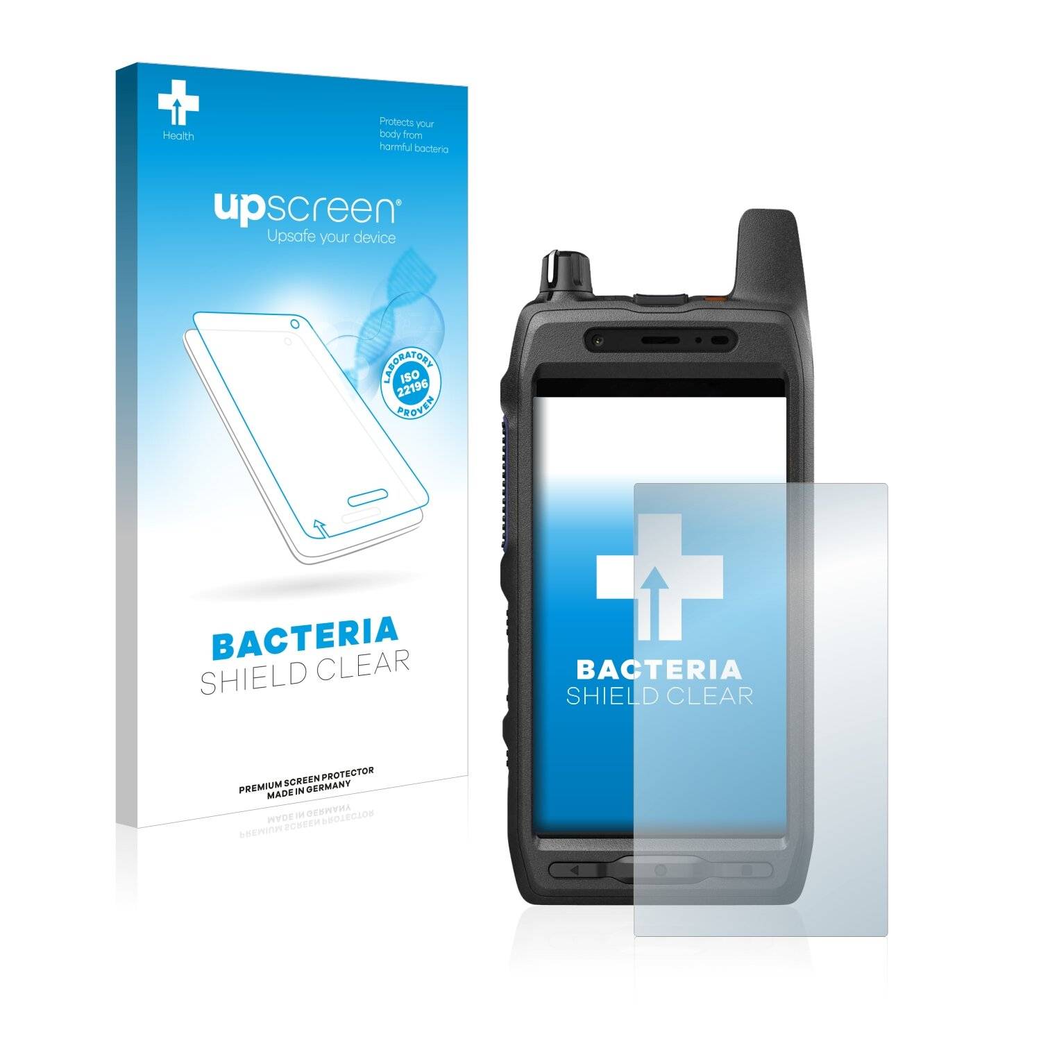 upscreen Bacteria Shield Clear Premium Antibakterielle Displayschutzfolie für Motorola