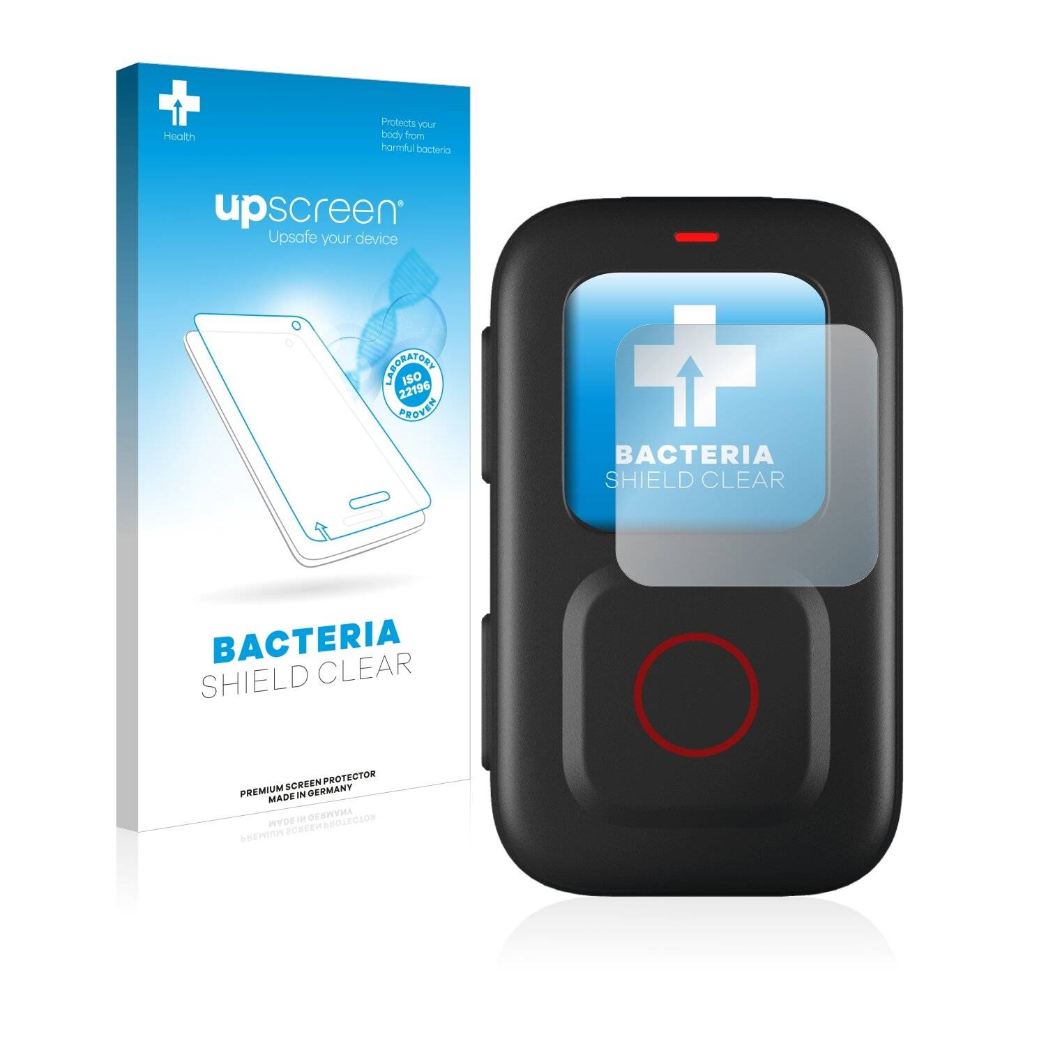 upscreen Bacteria Shield Clear Premium Antibakterielle Displayschutzfolie für GoPro