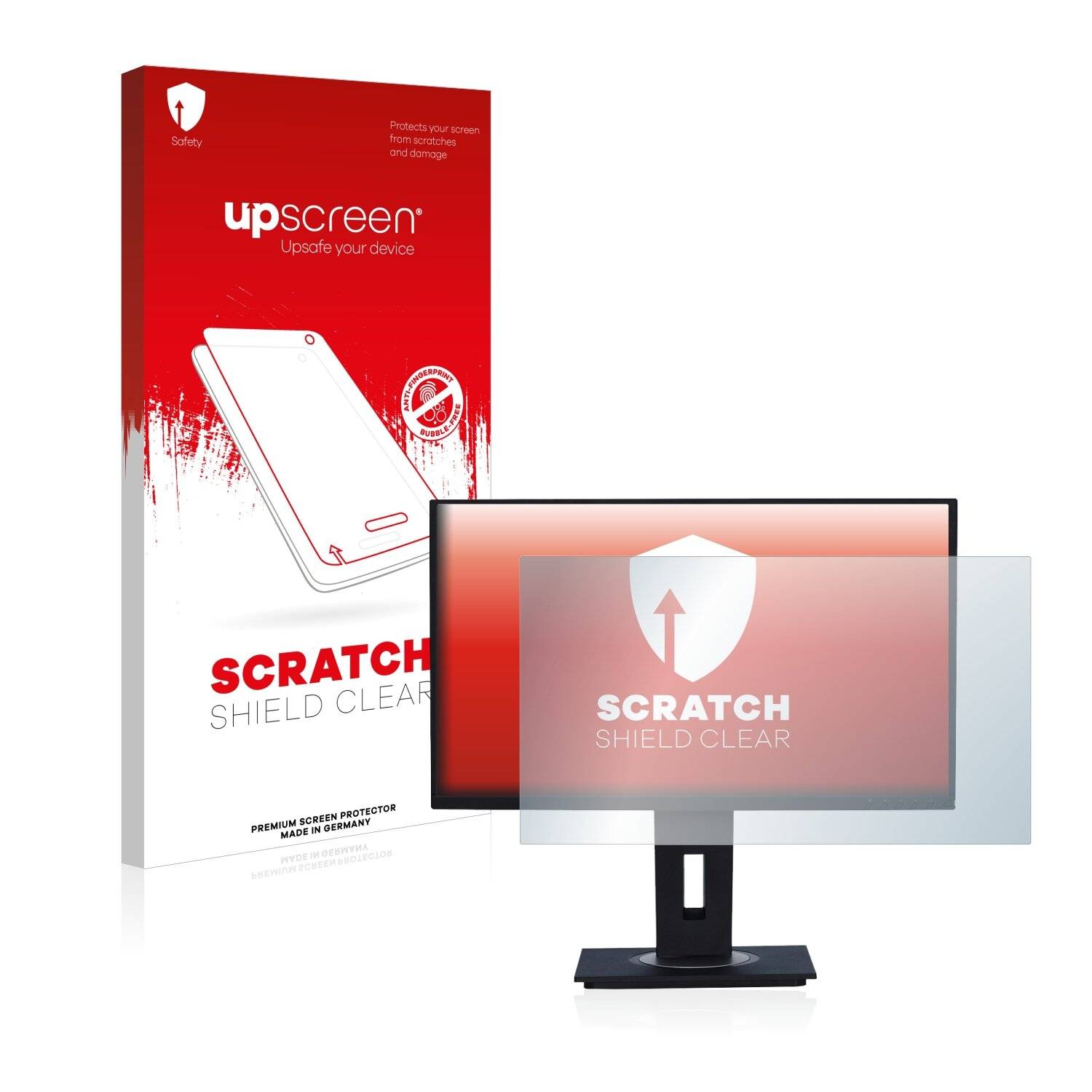 upscreen Scratch Shield Clear Premium Displayschutzfolie für ViewSonic