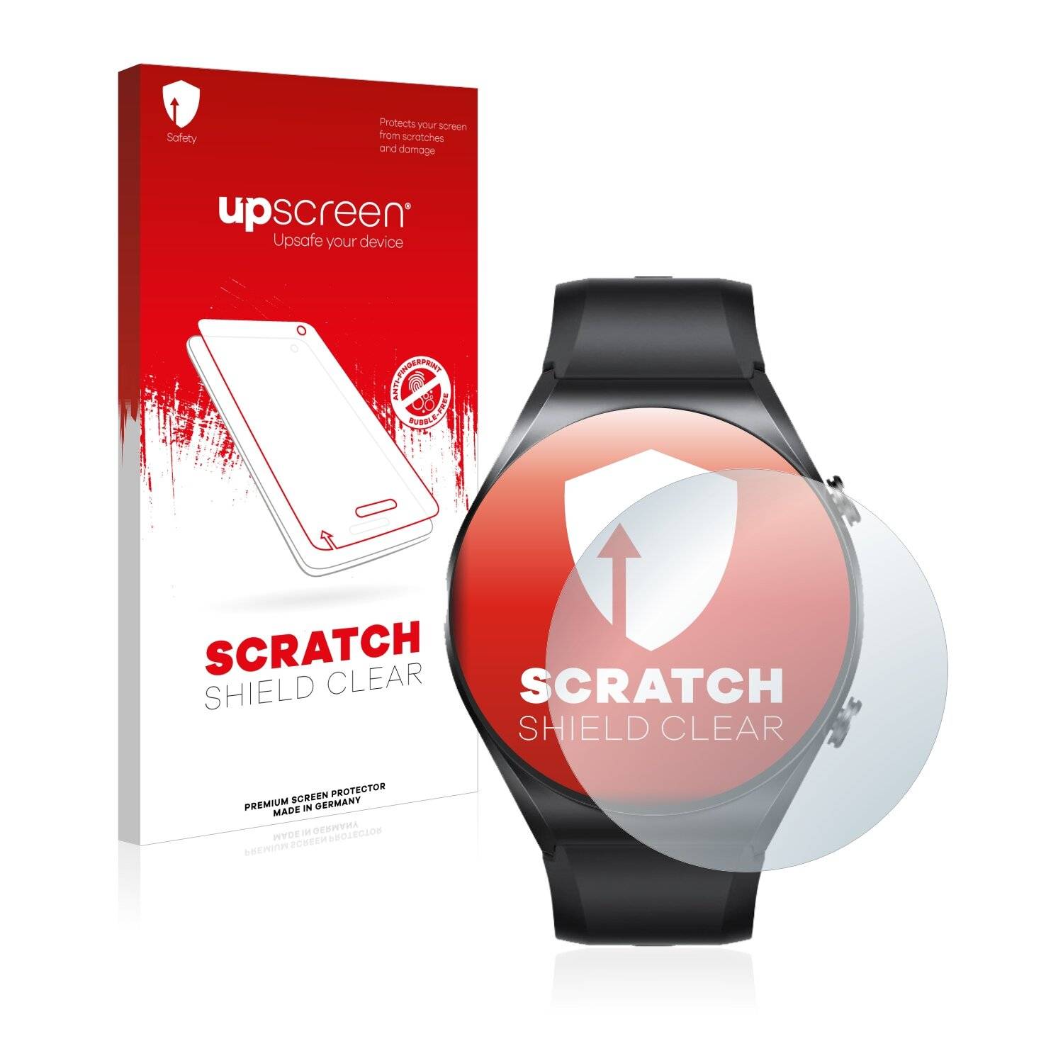 upscreen Scratch Shield Clear Premium Displayschutzfolie für Xiaomi Watch S1