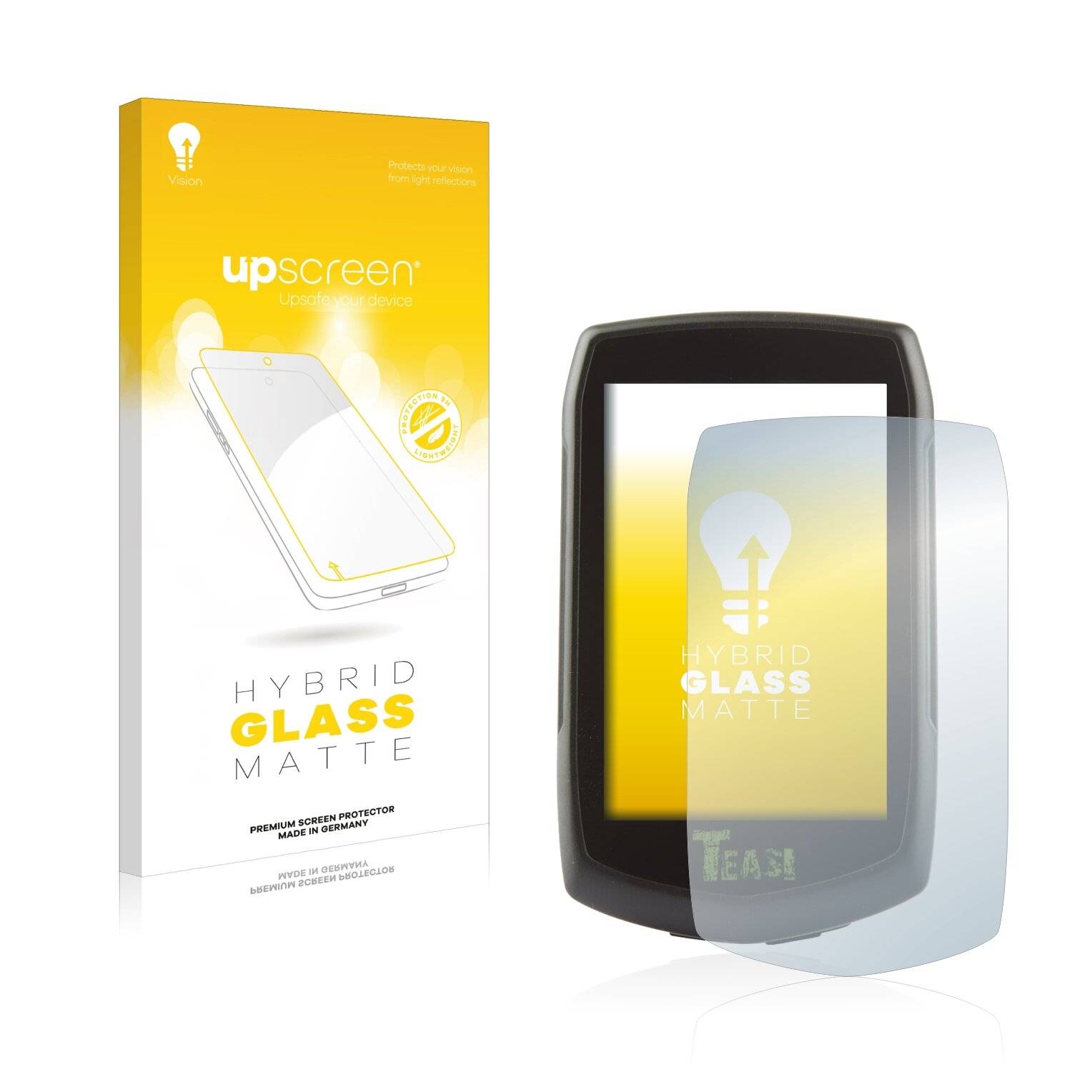 upscreen Flexible Schutz Glas Folie für A-Rival Teasi One4 / One Classi Schutzglas 9H Hybridglas Matt Entspiegelt
