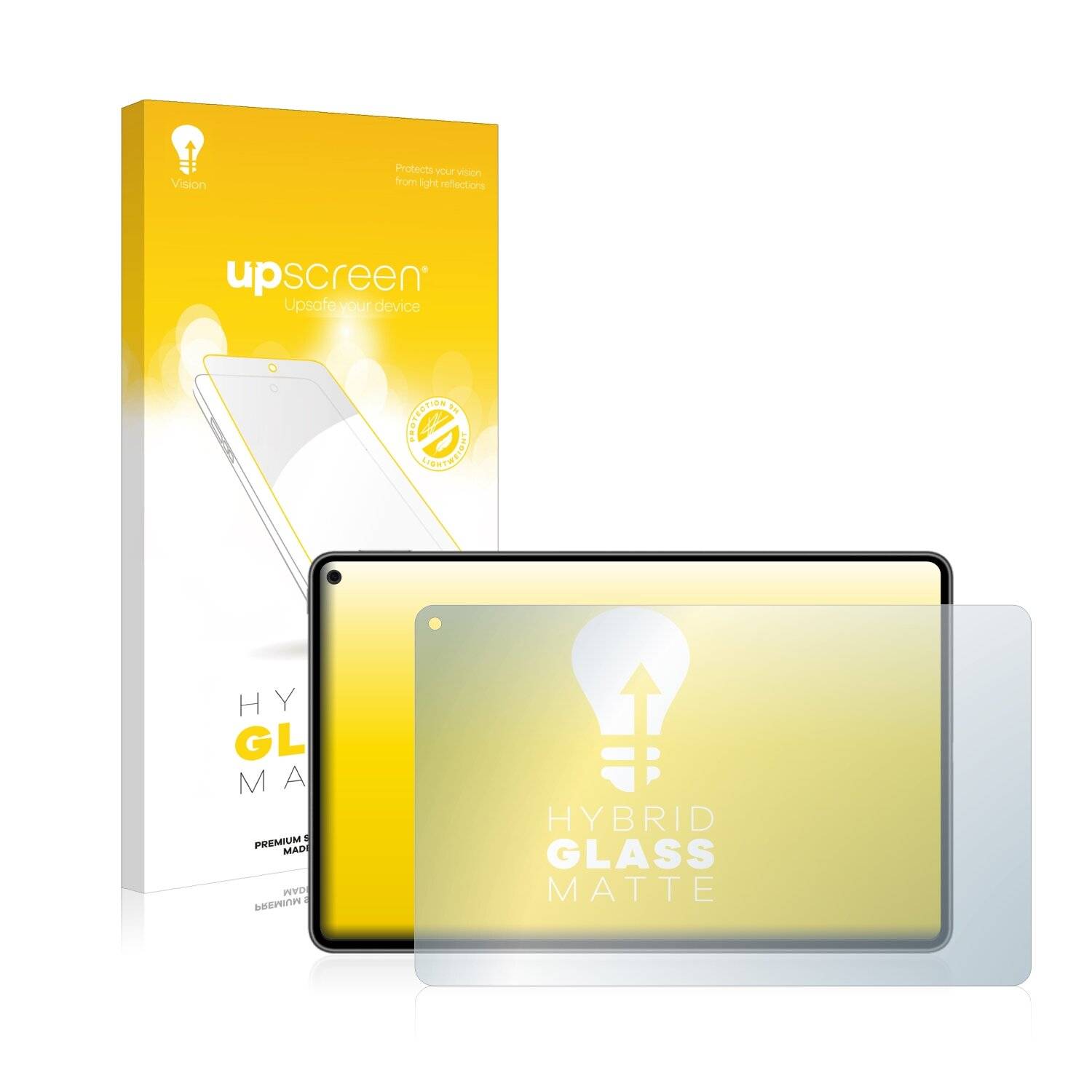 upscreen Hybrid Glass Matte Premium Schutzglas Folie für Huawei MatePad Pro