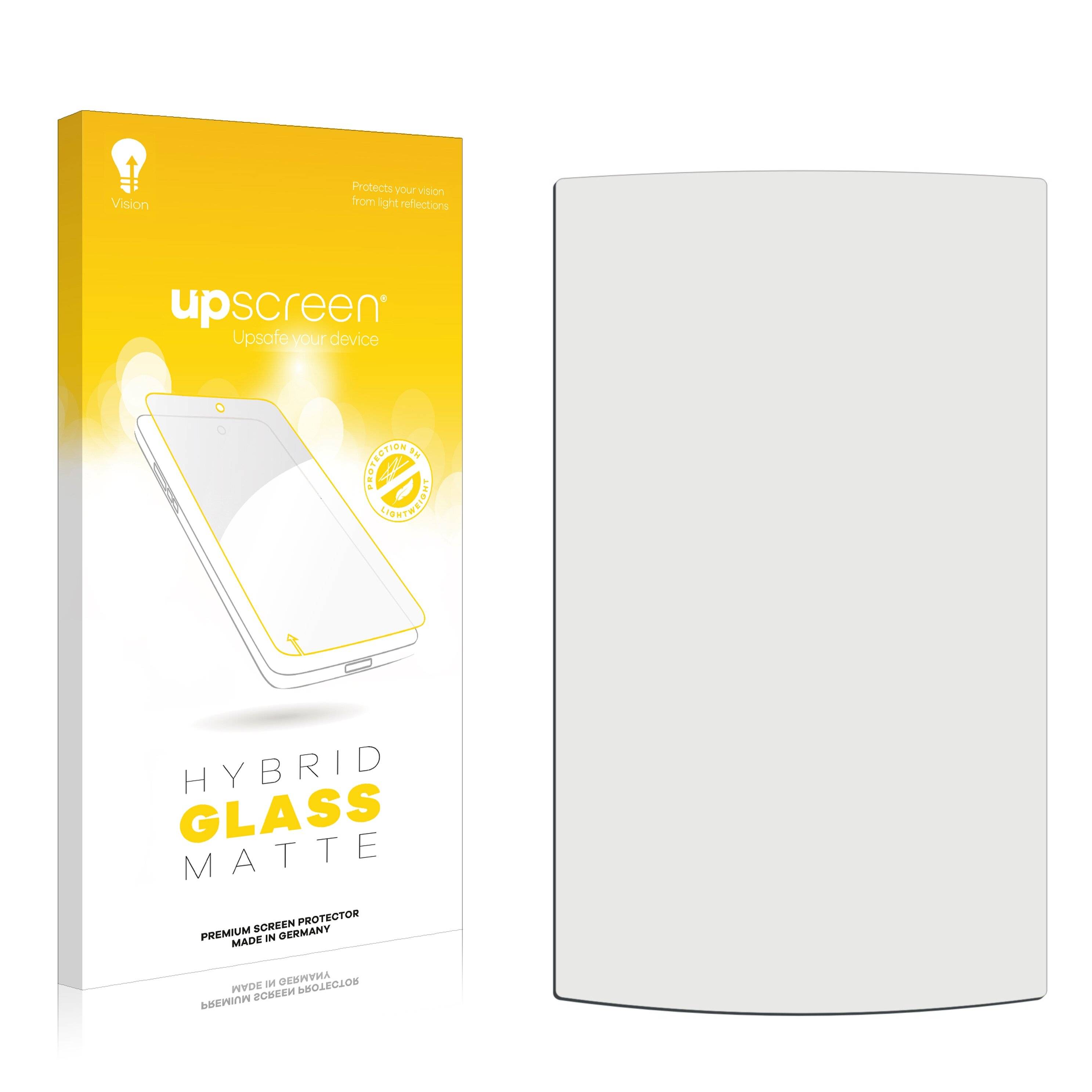 upscreen Hybrid Glass Matte Premium Schutzglas Folie für Honeywell Dolphin Black