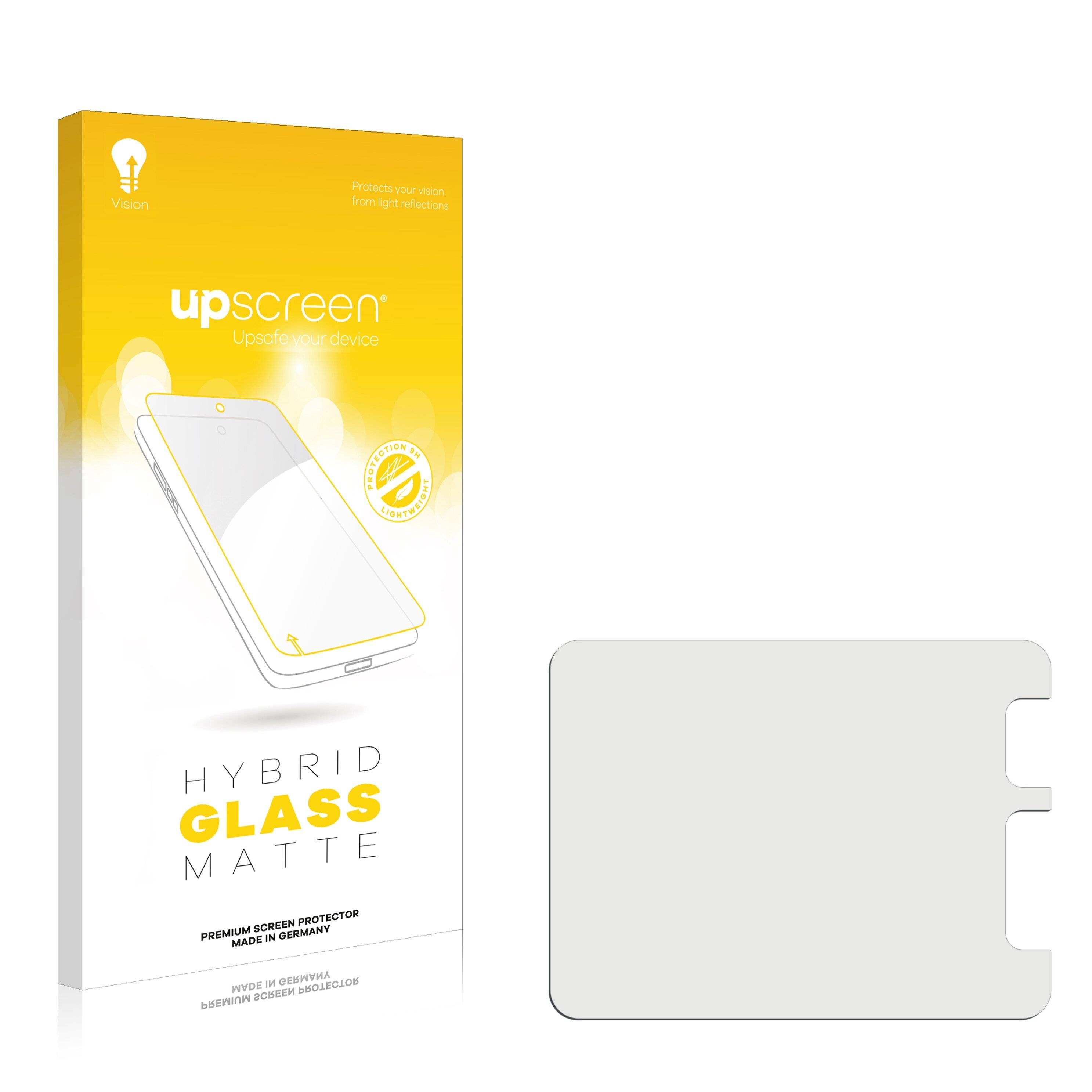 upscreen Hybrid Glass Matte Premium Schutzglas Folie für Bresser WSX
