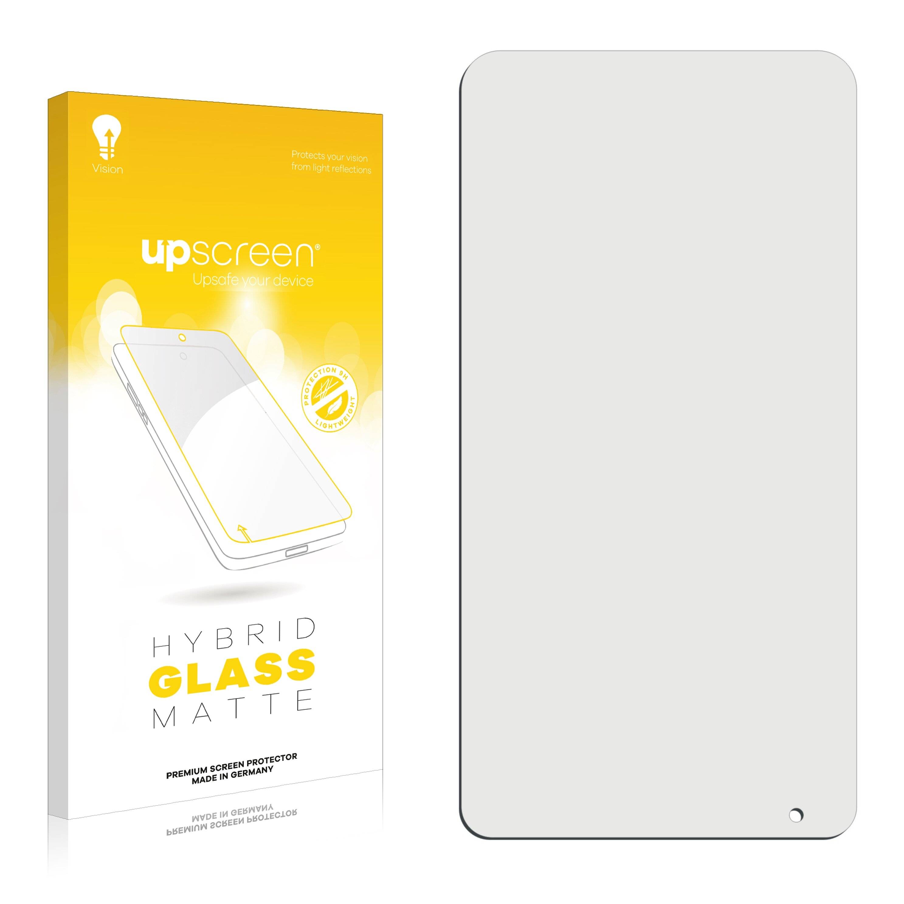 upscreen Hybrid Glass Matte Premium Schutzglas Folie für Honeywell CT40