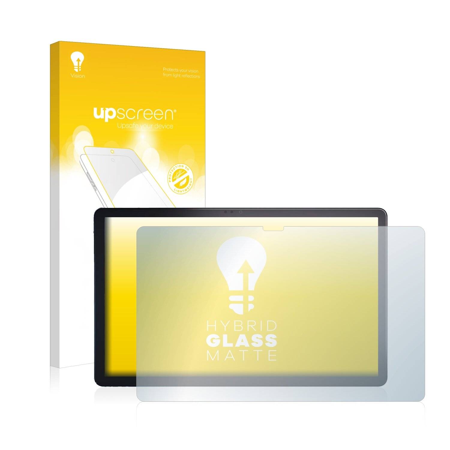 upscreen Hybrid Glass Matte Premium Schutzglas Folie für Lenovo Tab P11