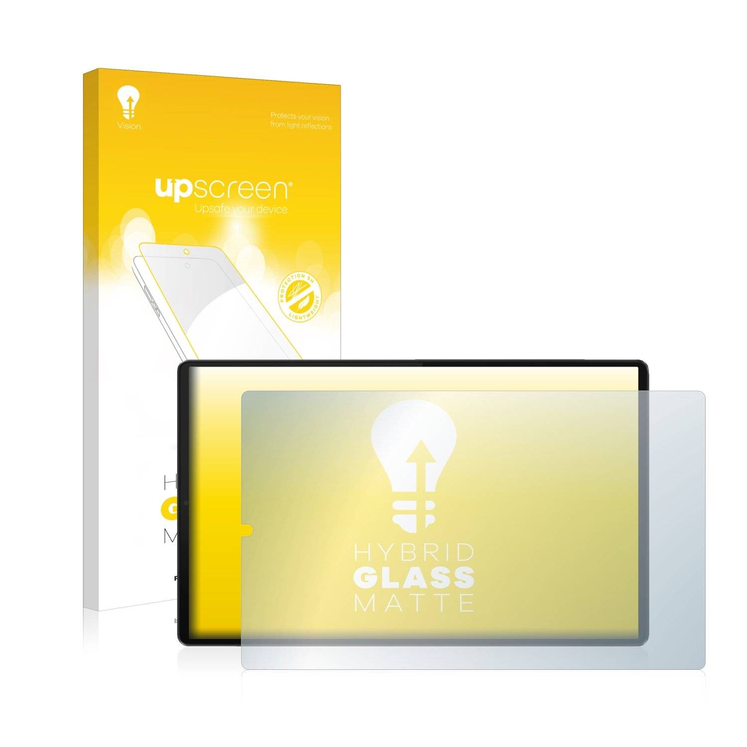 upscreen Hybrid Glass Matte Premium Schutzglas Folie für Lenovo Tab M10 FHD Plus (im