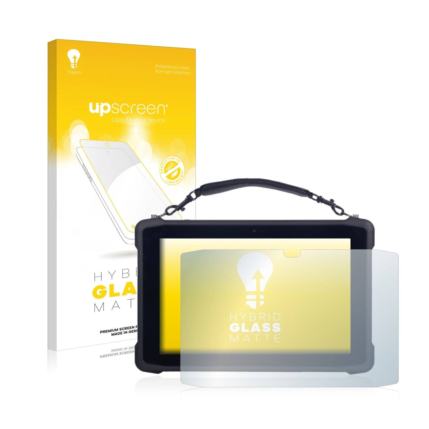 upscreen Hybrid Glass Matte Premium Schutzglas Folie für BCX ELITE RANGE LCW10 TOUGH