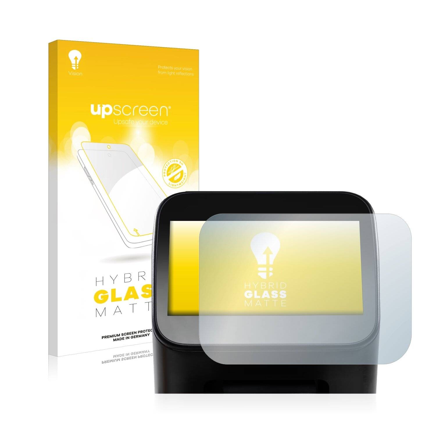 upscreen Hybrid Glass Matte Premium Schutzglas Folie für Shaper Origin