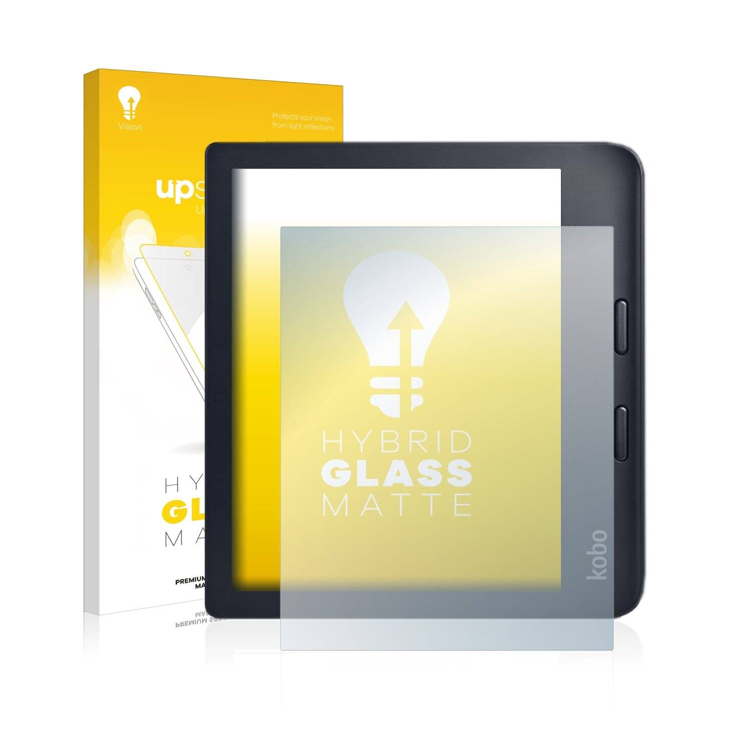 upscreen Flexible Schutz Glas Folie für Kobo Libra 2 Schutzglas 9H Hybridglas Matt Entspiegelt
