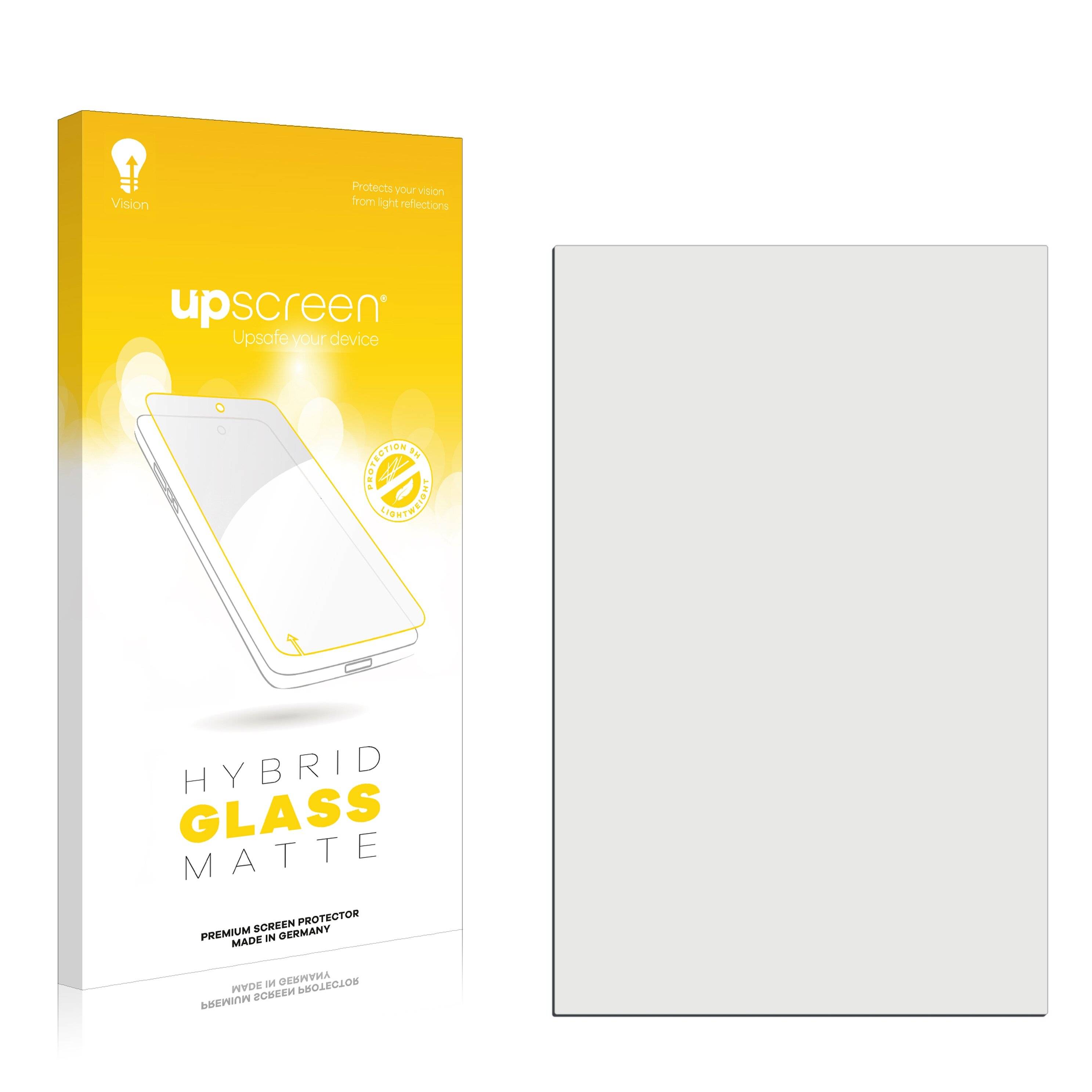 upscreen Hybrid Glass Matte Premium Schutzglas Folie für Honeywell Dolphin