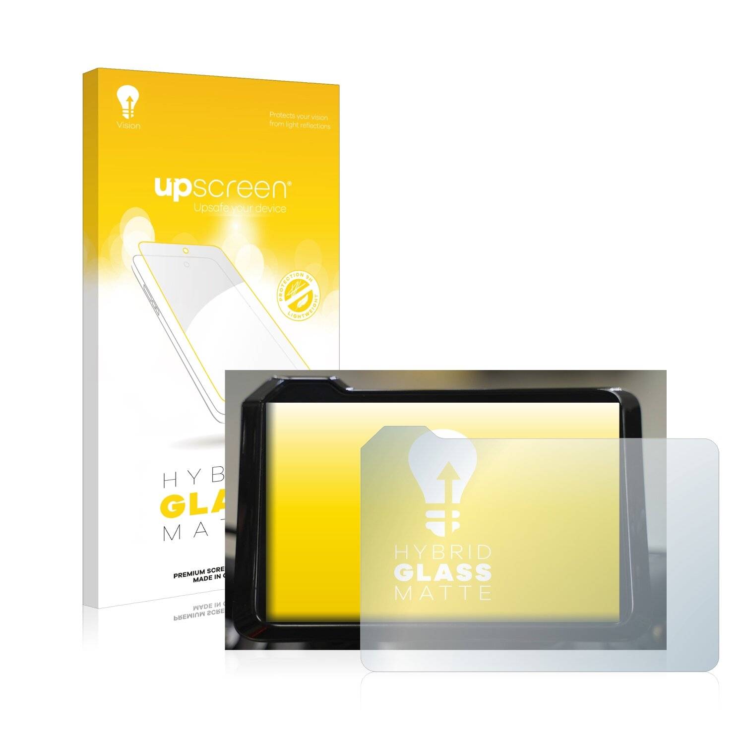 upscreen Hybrid Glass Matte Premium Schutzglas Folie für KTM 1290 Super Duke R 2020