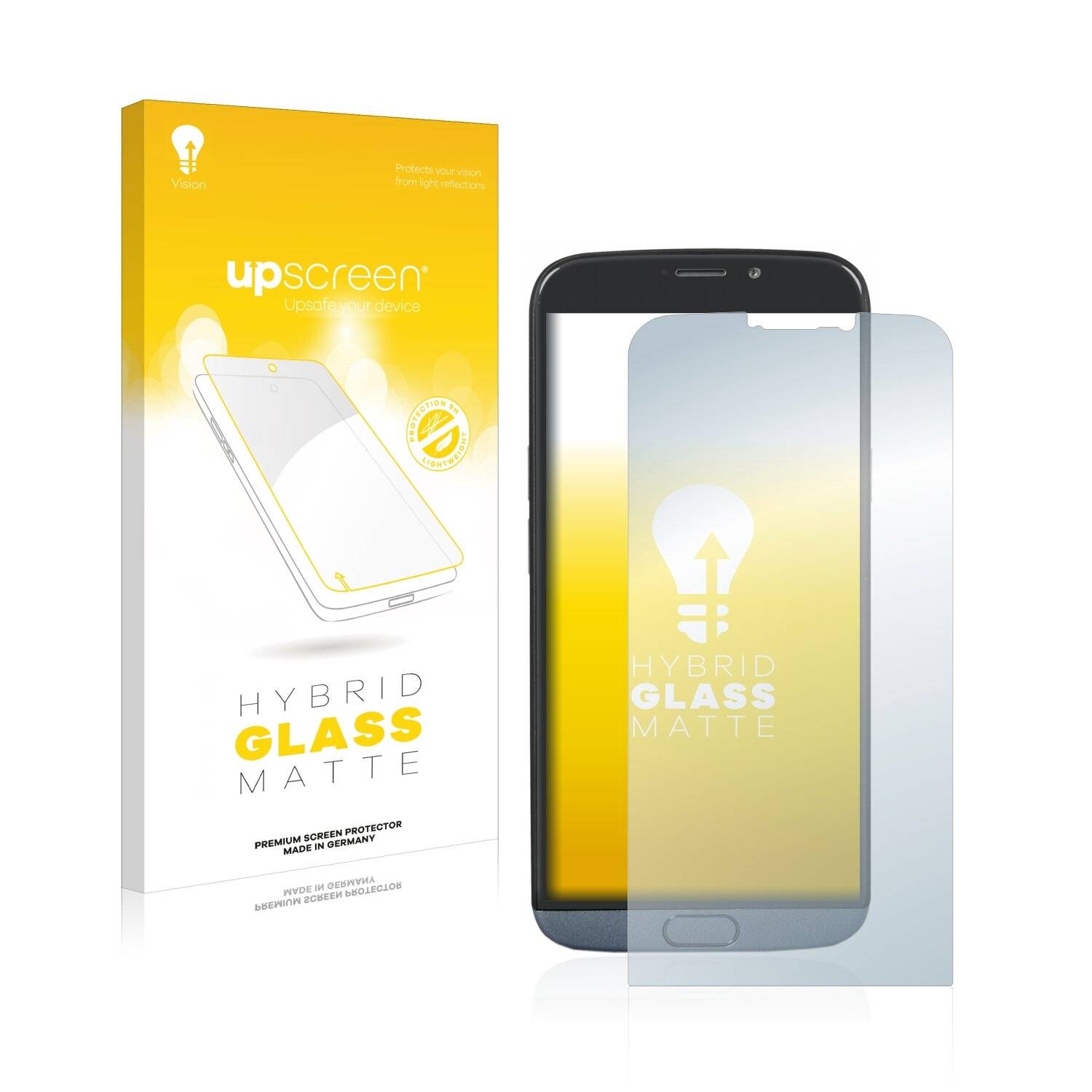 upscreen Hybrid Glas Matt Schutz-Folie für Doro 8050