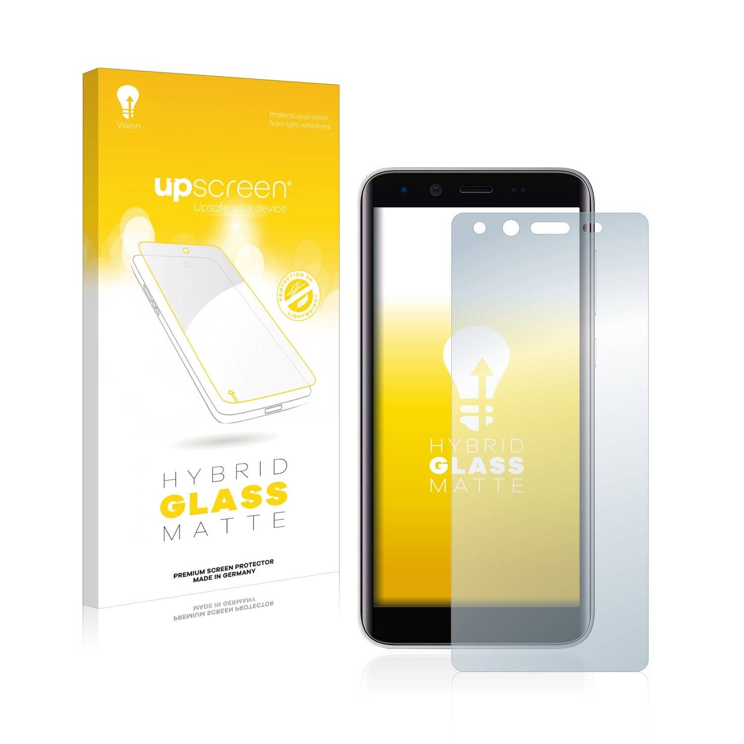 upscreen Flexible Panzerglasfolie für Emporia Smart 3 mini Schutzglas 9H Hybridglas Matt Entspiegelt
