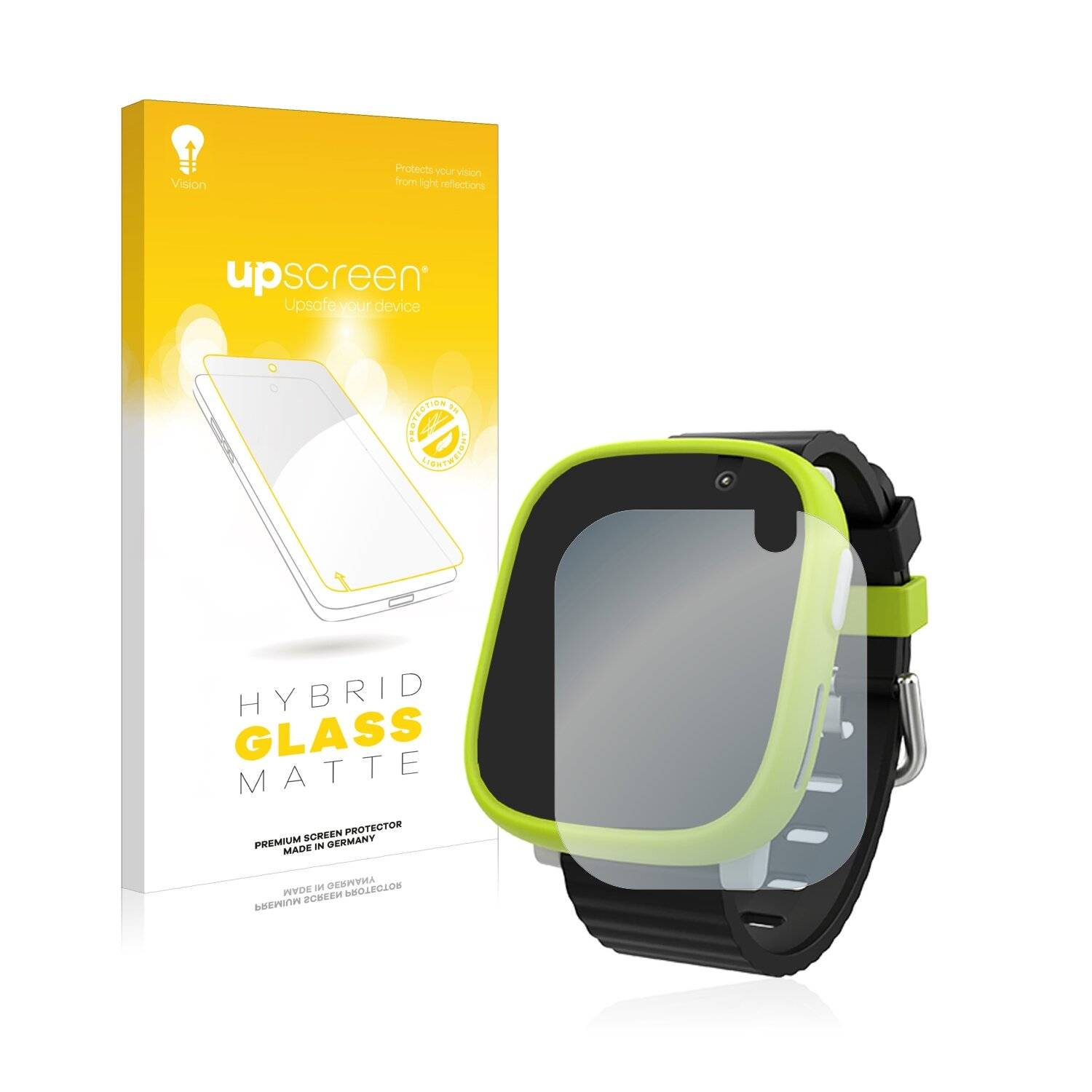 upscreen Flexible Schutz Glas Folie für Xplora X6 Play Schutzglas 9H Hybridglas Matt Entspiegelt