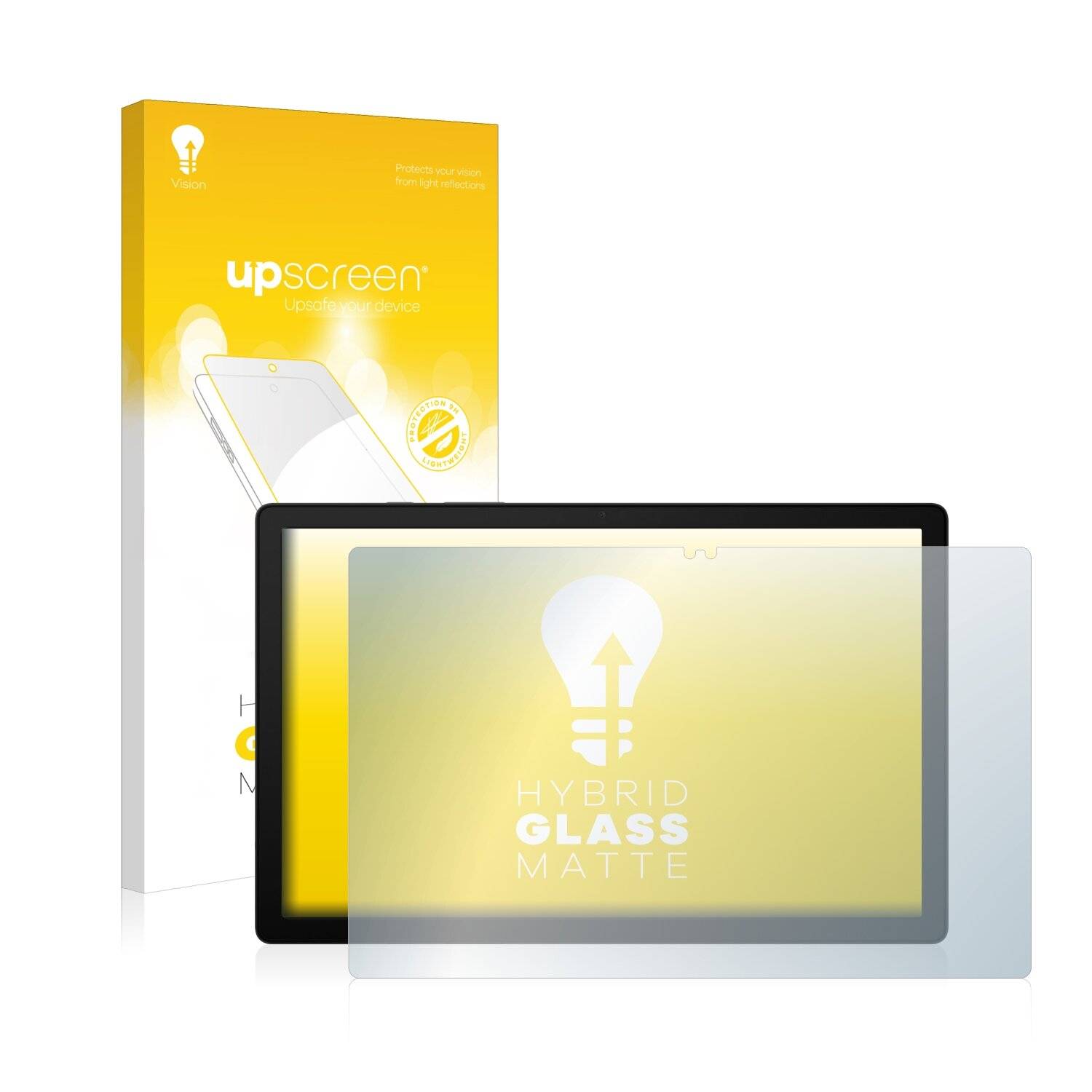 upscreen Hybrid Glass Matte Premium Schutzglas Folie für Samsung Galaxy Tab A8