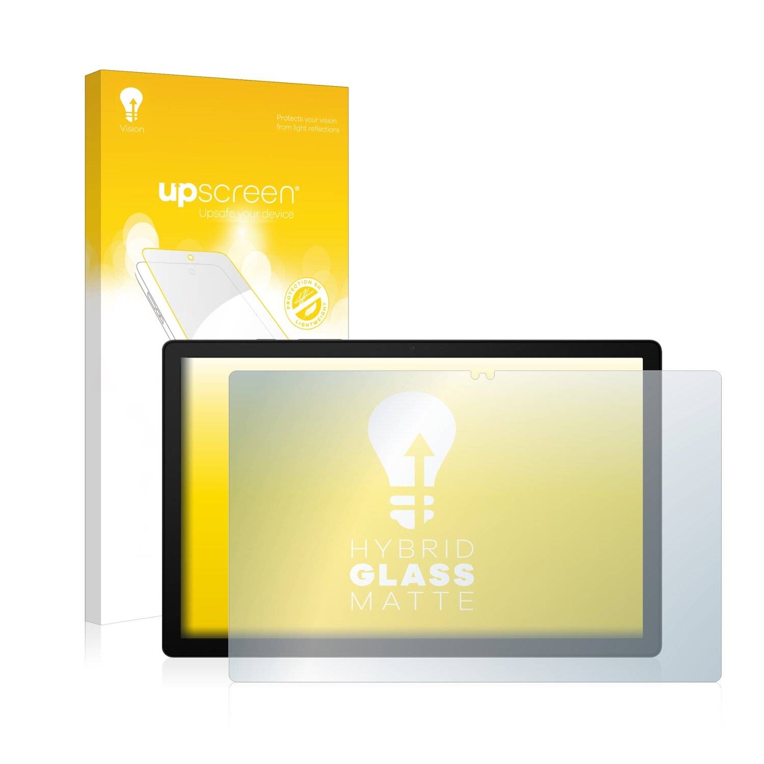 upscreen Hybrid Glass Matte Premium Schutzglas Folie für Samsung Galaxy Tab A8