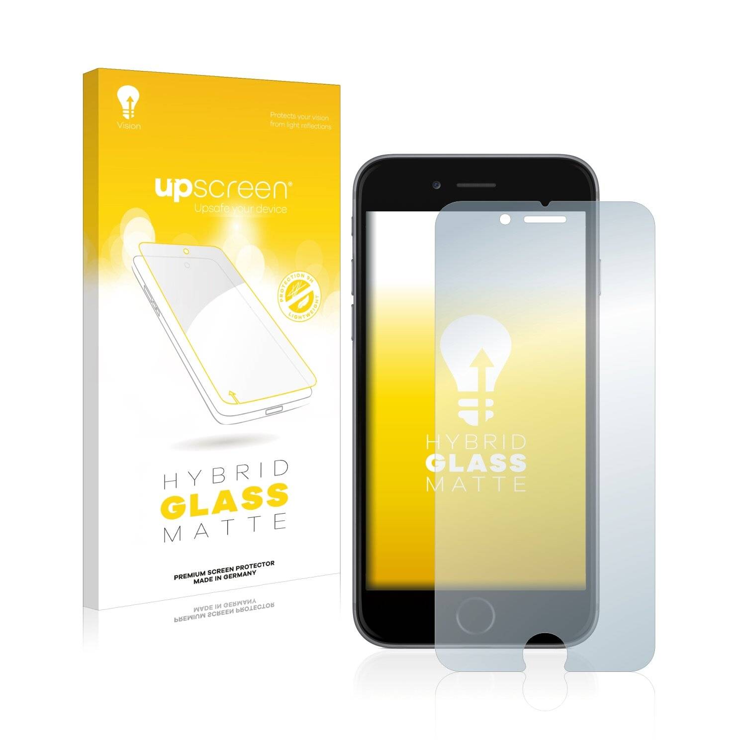 upscreen Hybrid Glas Matt Schutz-Folie für Apple iPhone 6