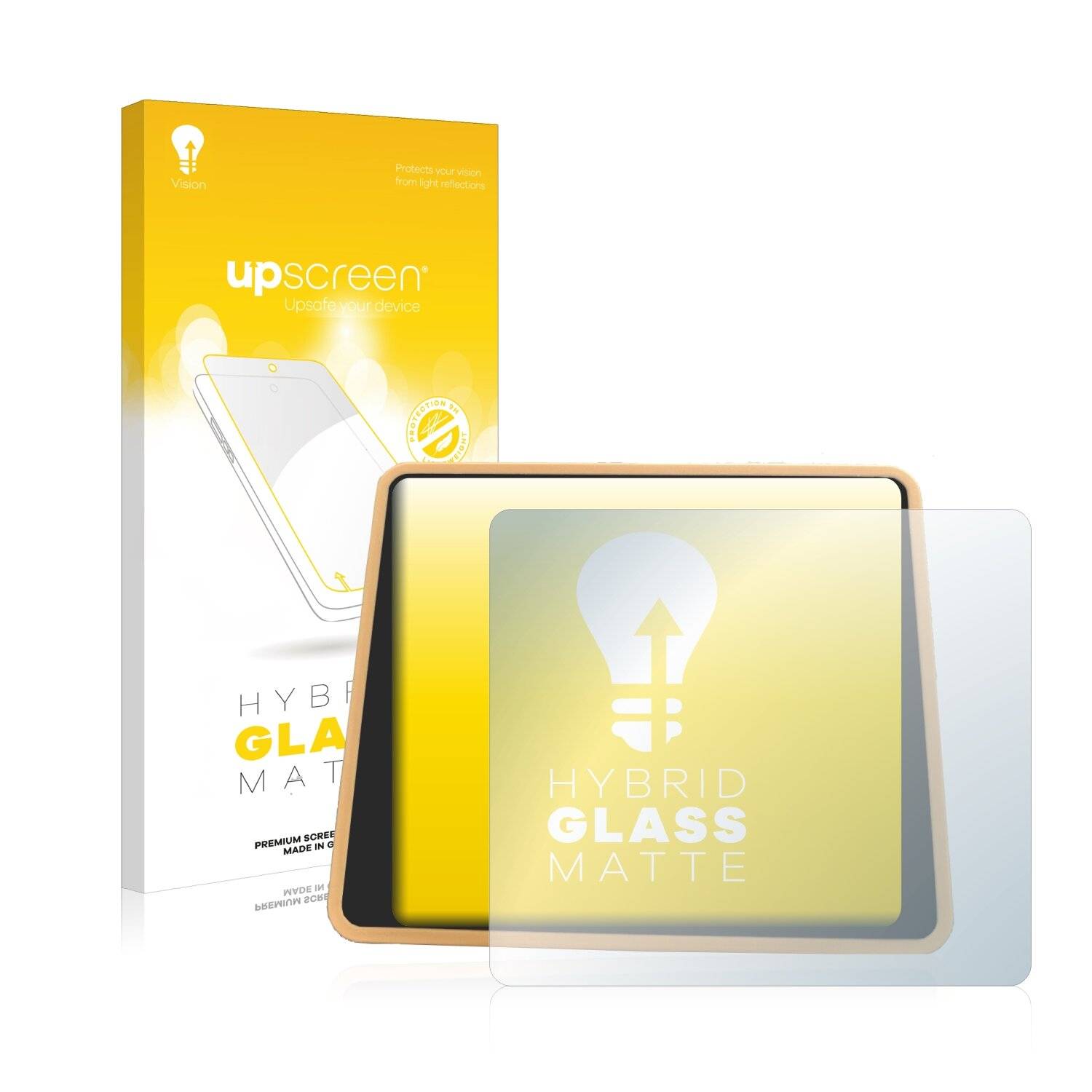 upscreen Hybrid Glass Matte Premium Schutzglas Folie für Junsi iCharger